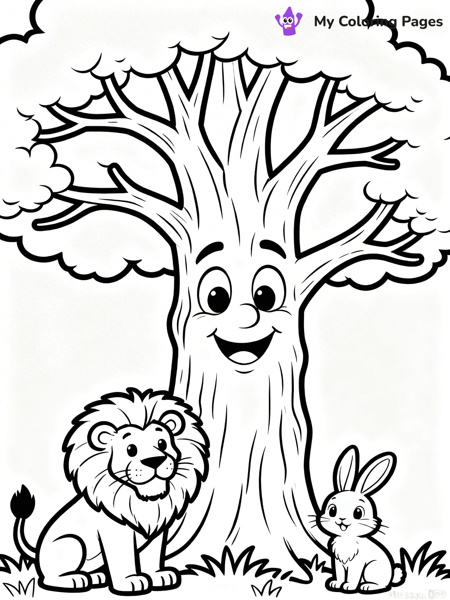 Forest Coloring Pages - 30