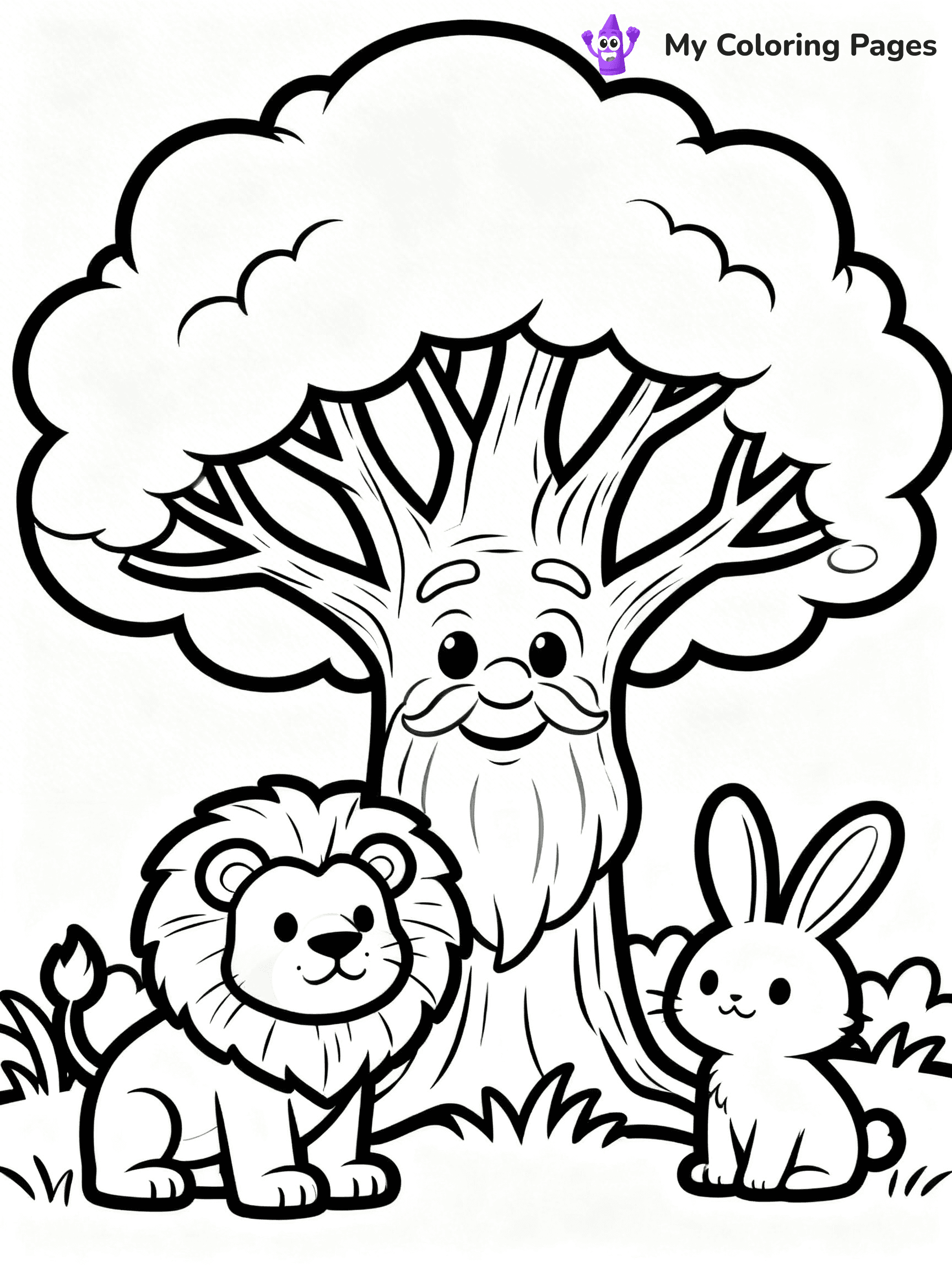 Forest Coloring Pages - 28