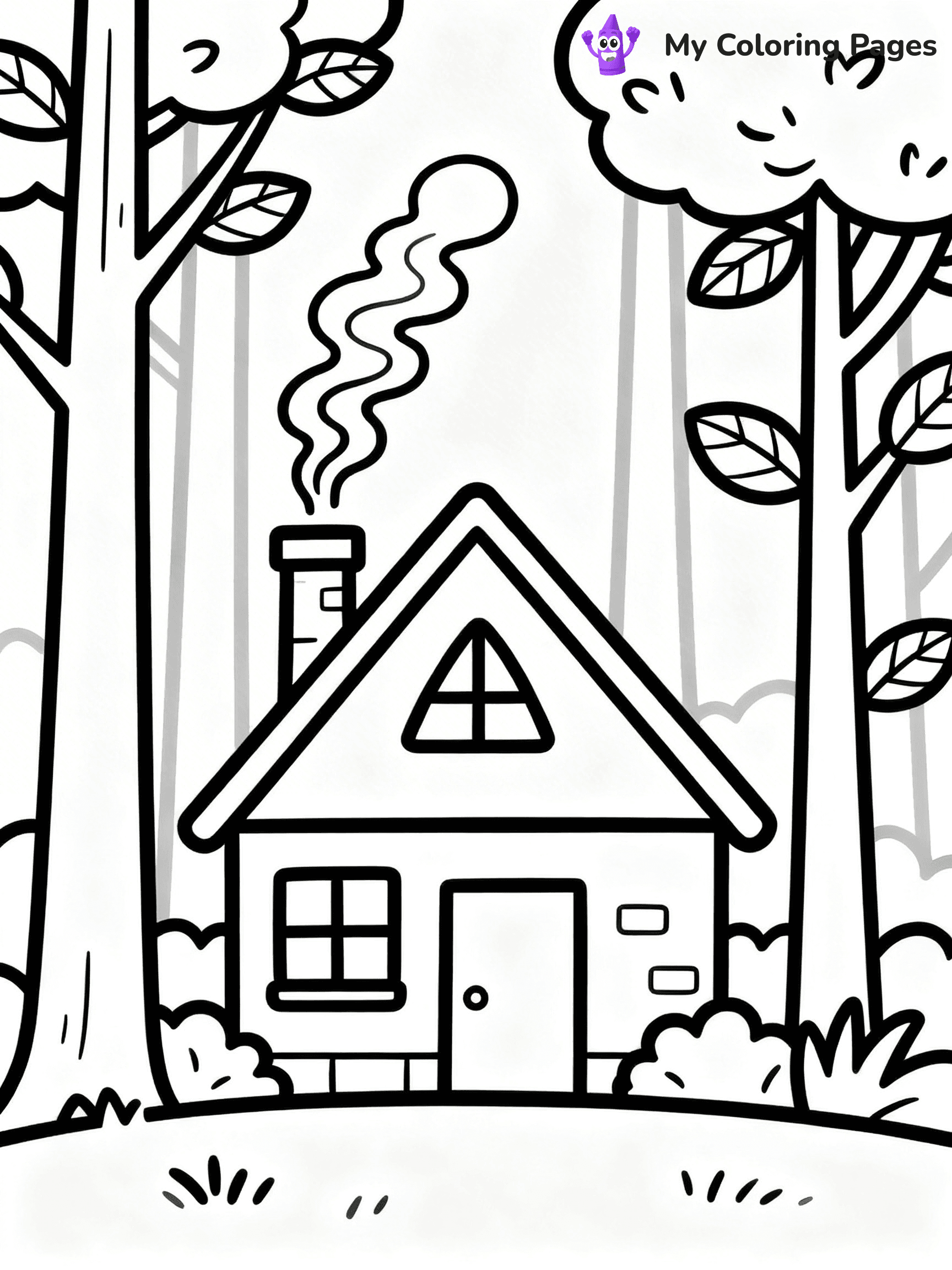 Forest Coloring Pages - 25