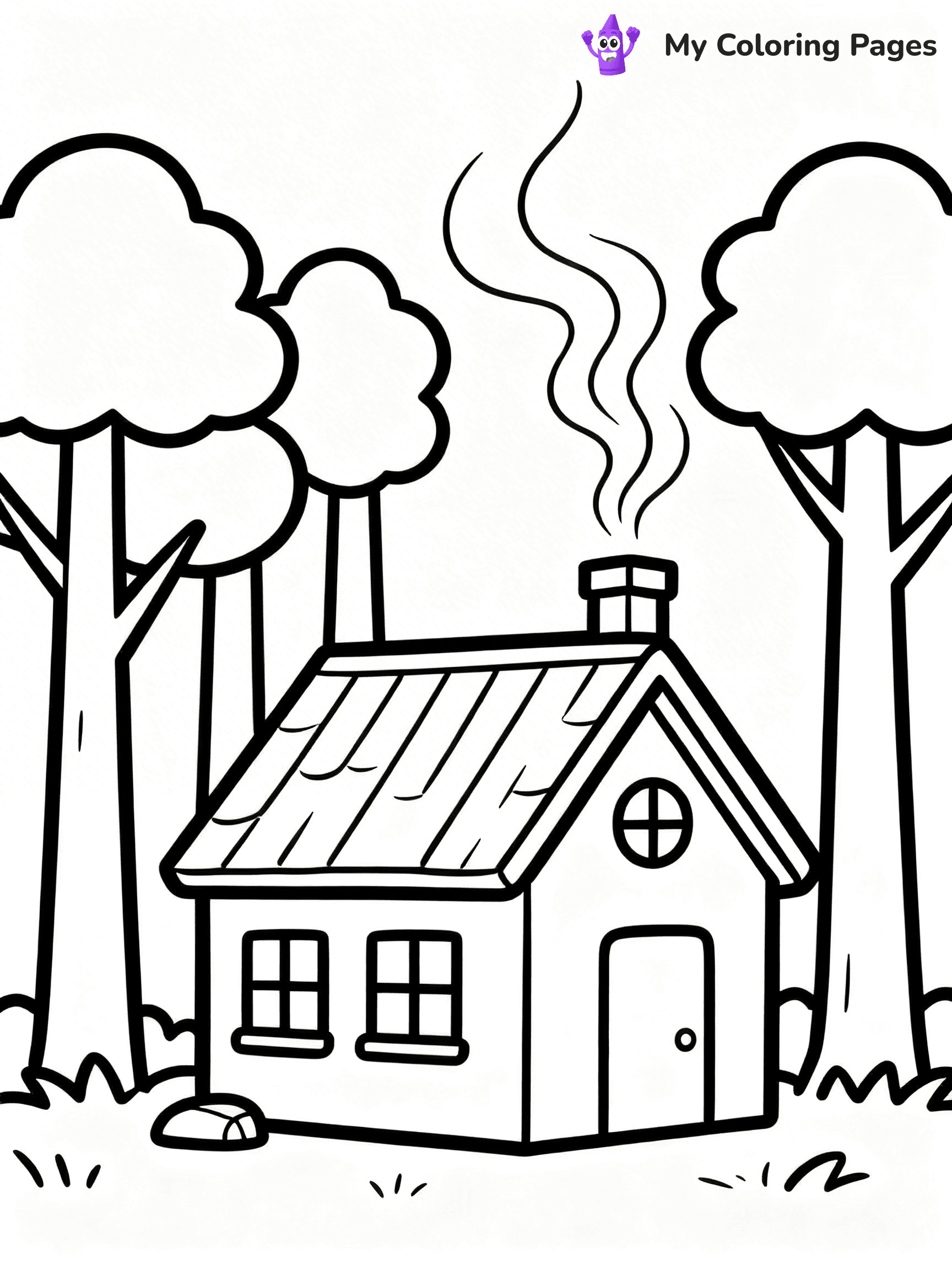 Forest Coloring Pages - 24