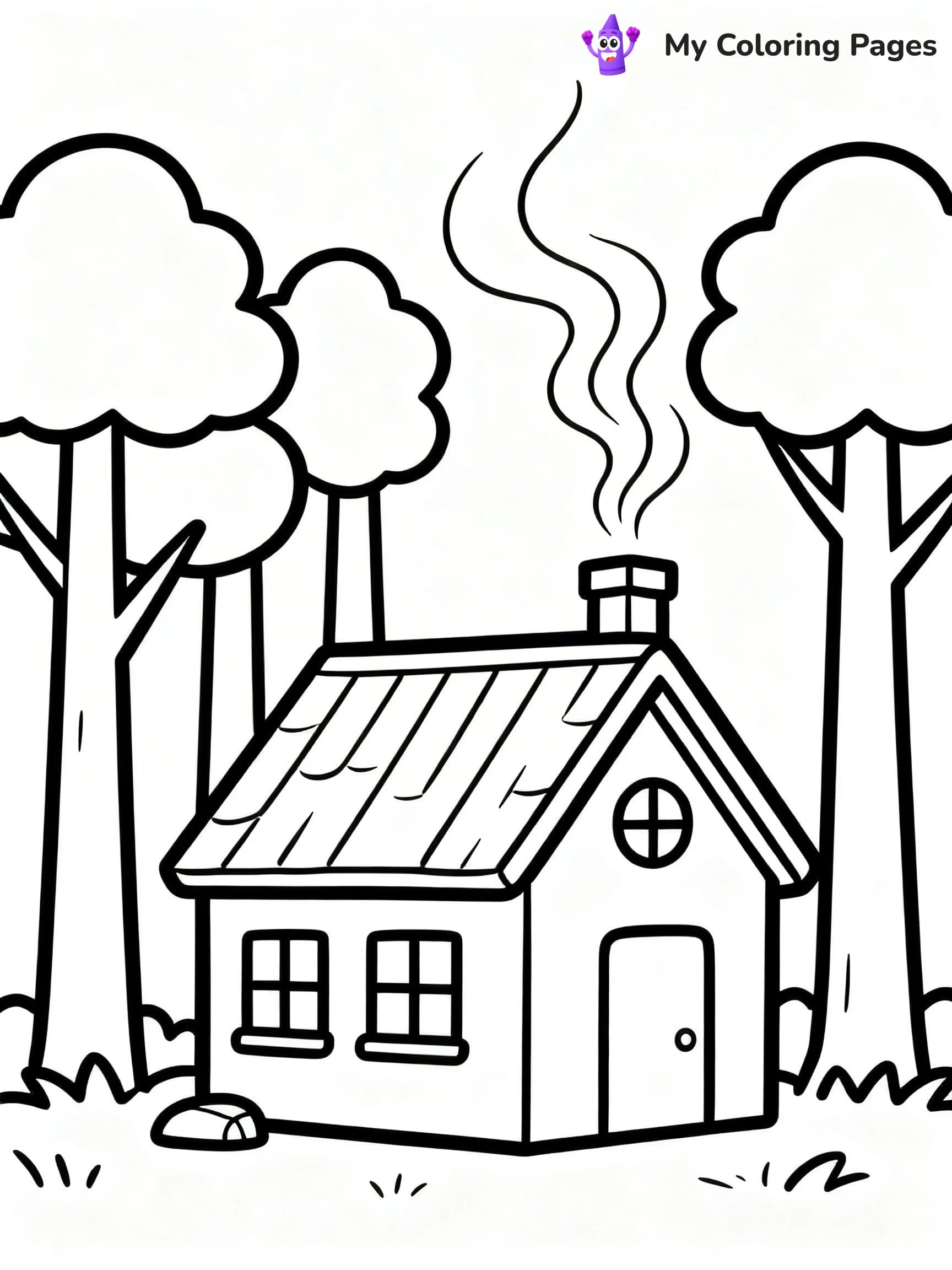 Forest Coloring Pages - 24