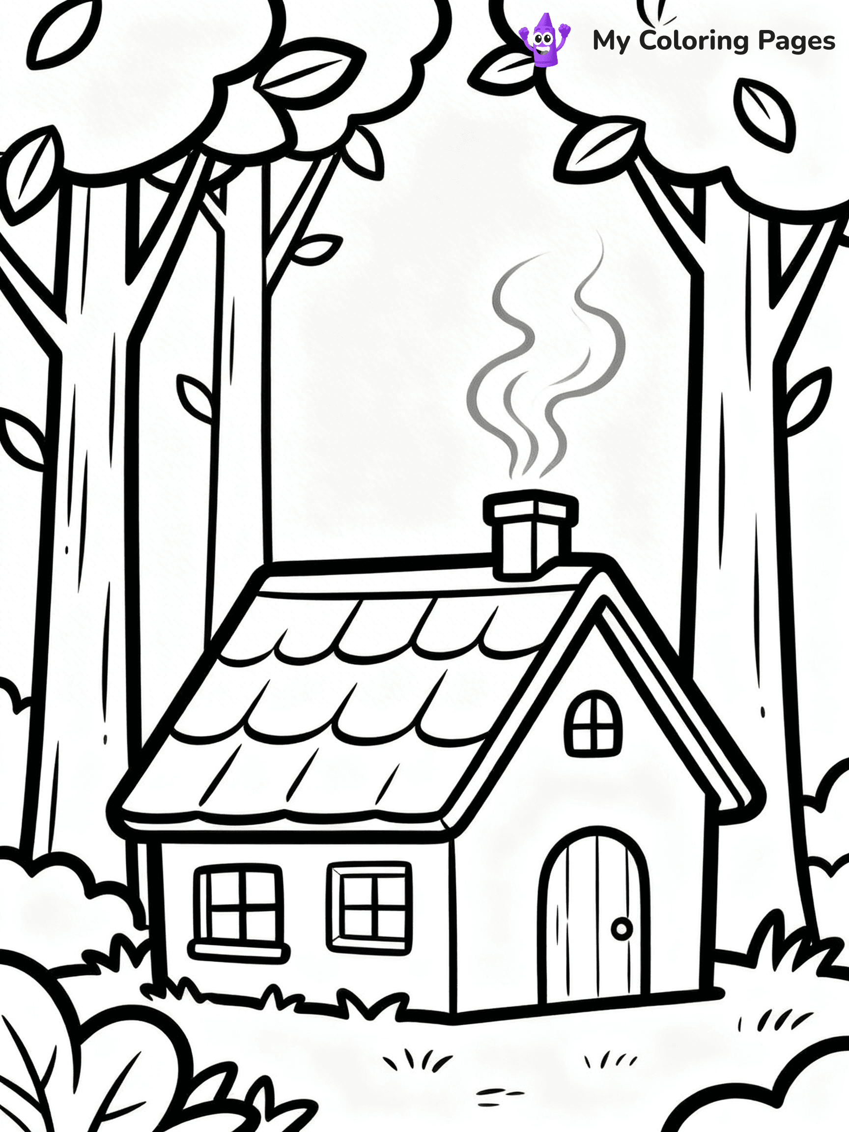 Forest Coloring Pages - 23