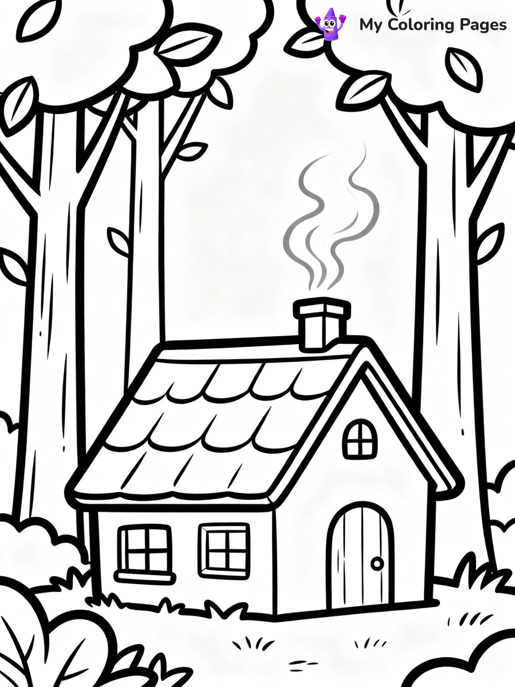 Forest Coloring Pages - 23