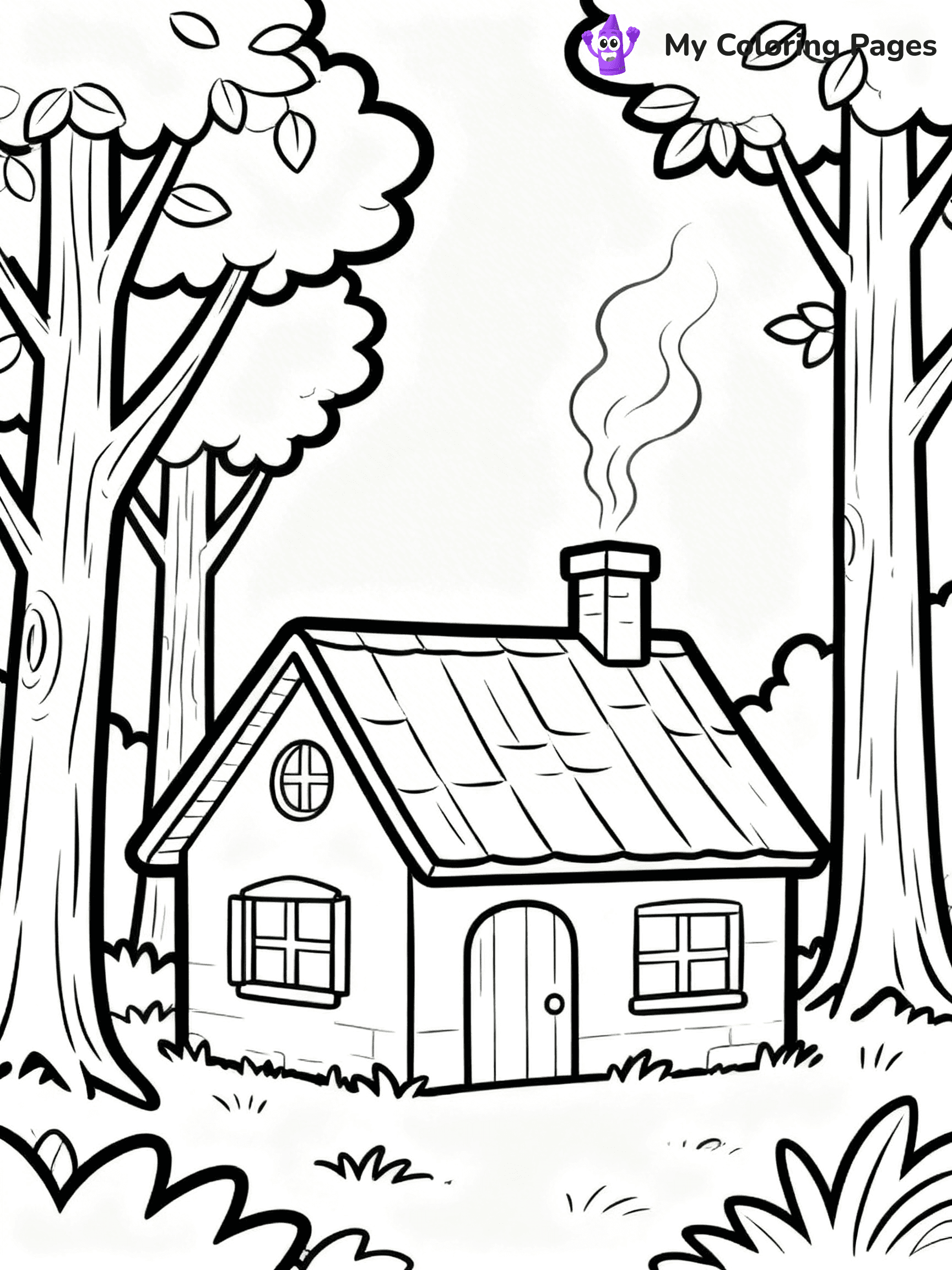 Forest Coloring Pages - 22