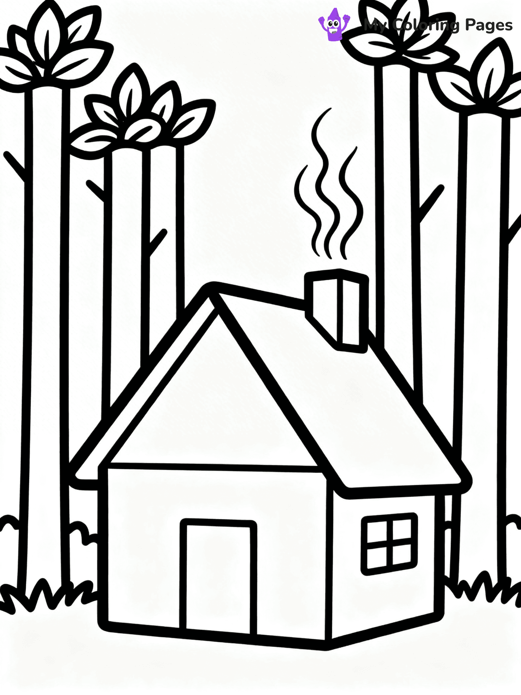 Forest Coloring Pages - 21
