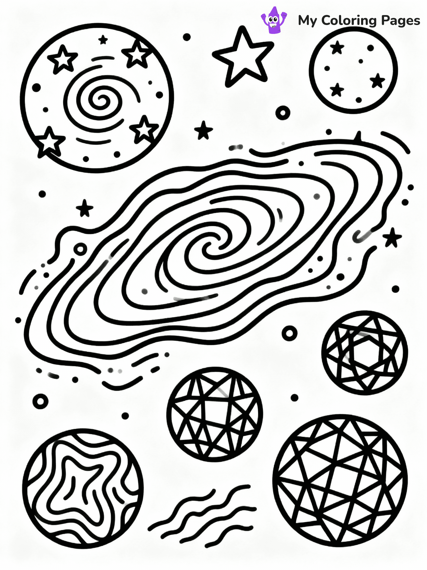 Space Coloring Pages - 29