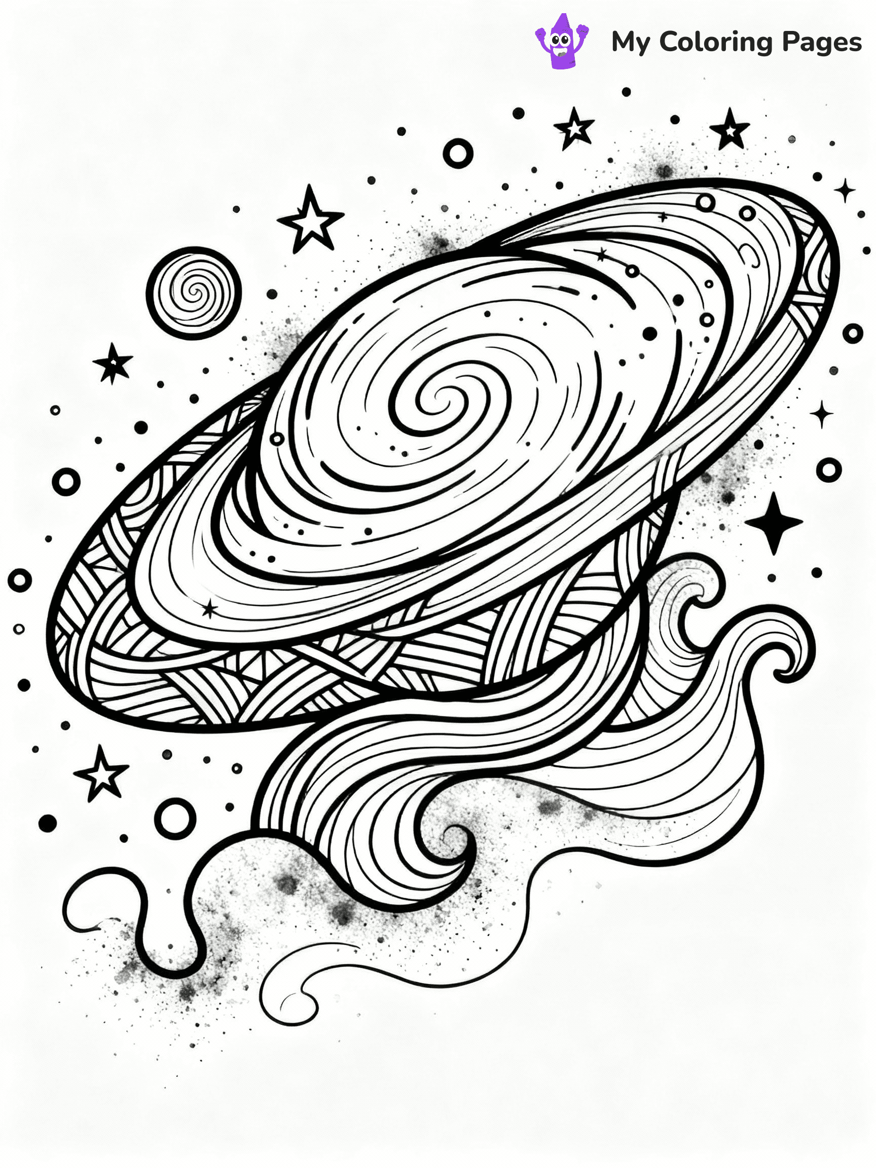 Space Coloring Pages - 26