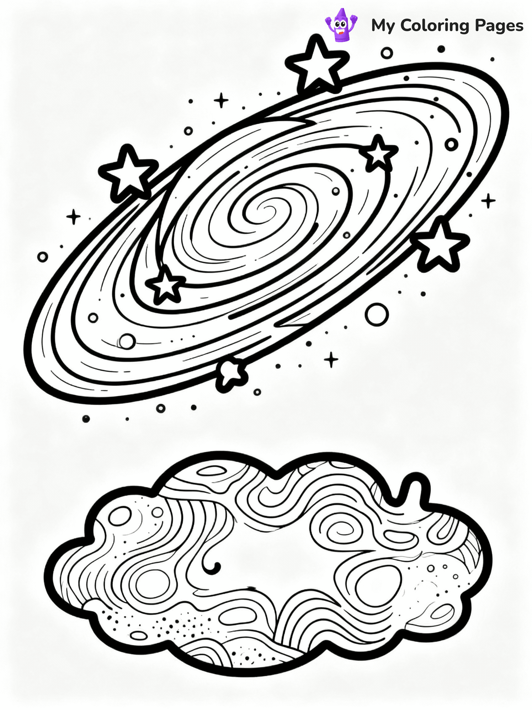 Space Coloring Pages - 23