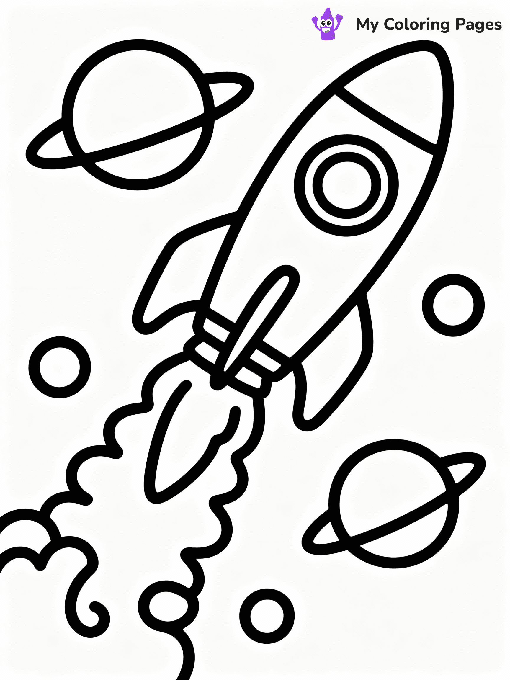 Space Coloring Pages - 22