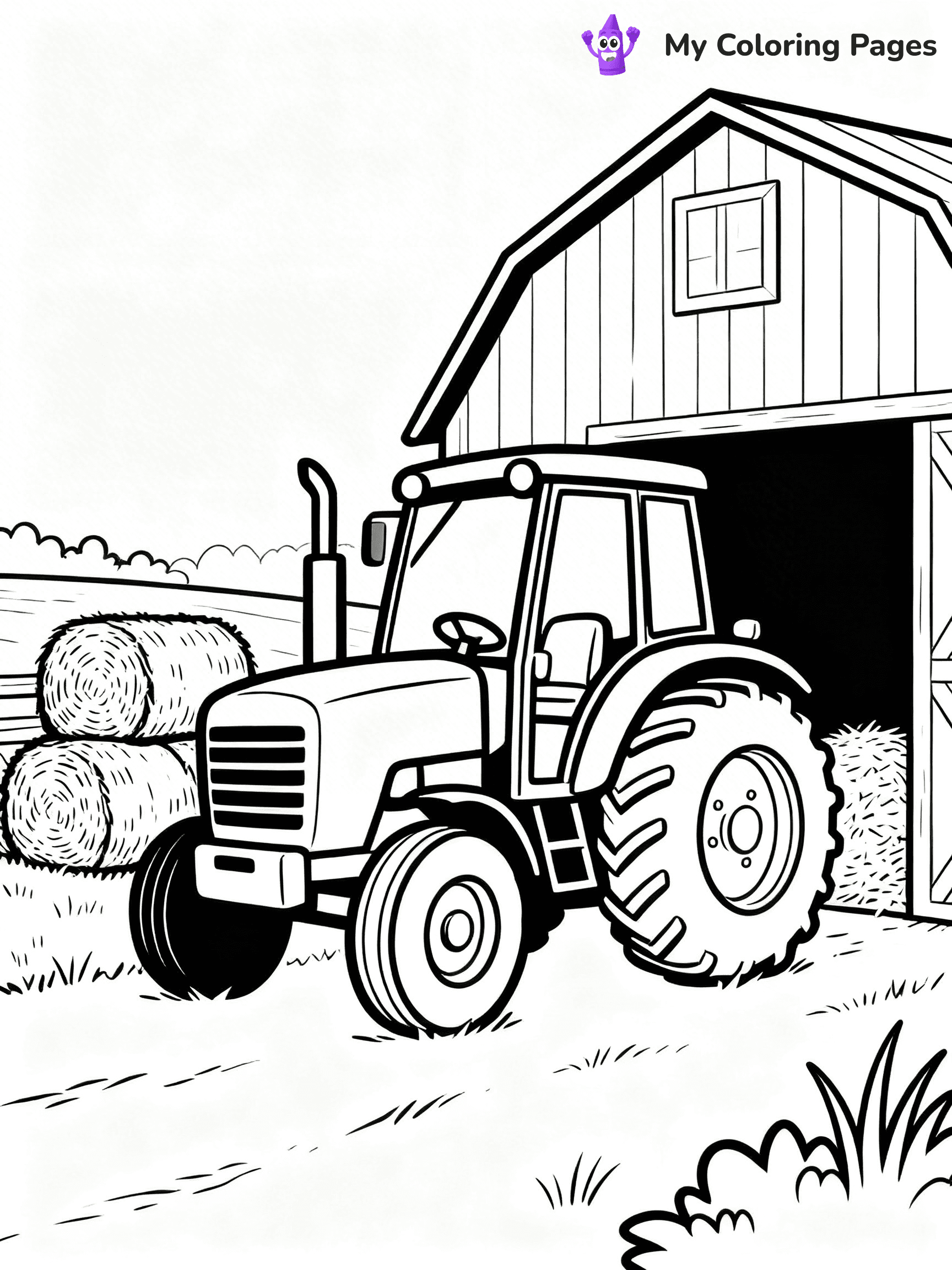 Barn Coloring Pages - 80