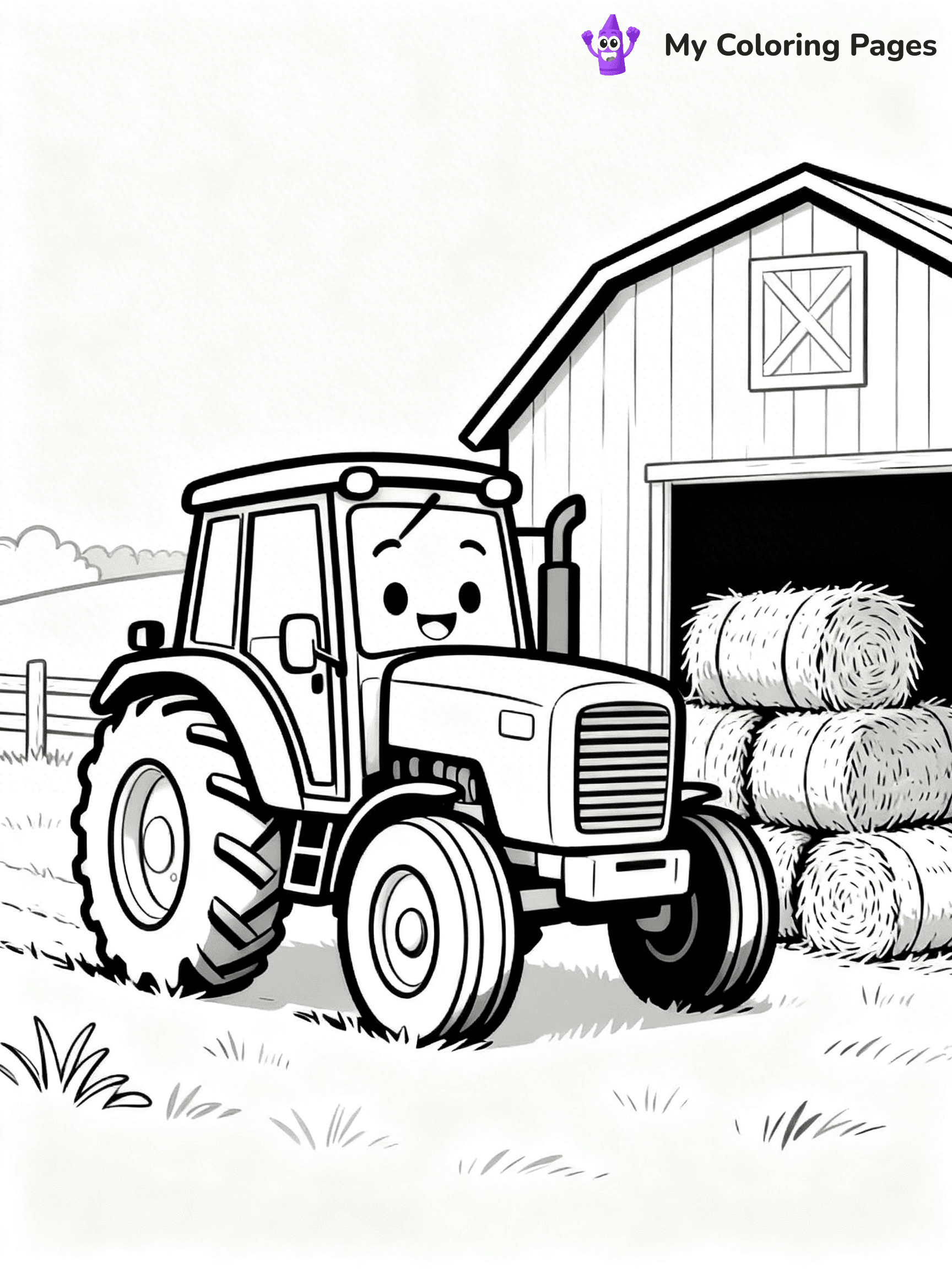 Barn Coloring Pages - 79
