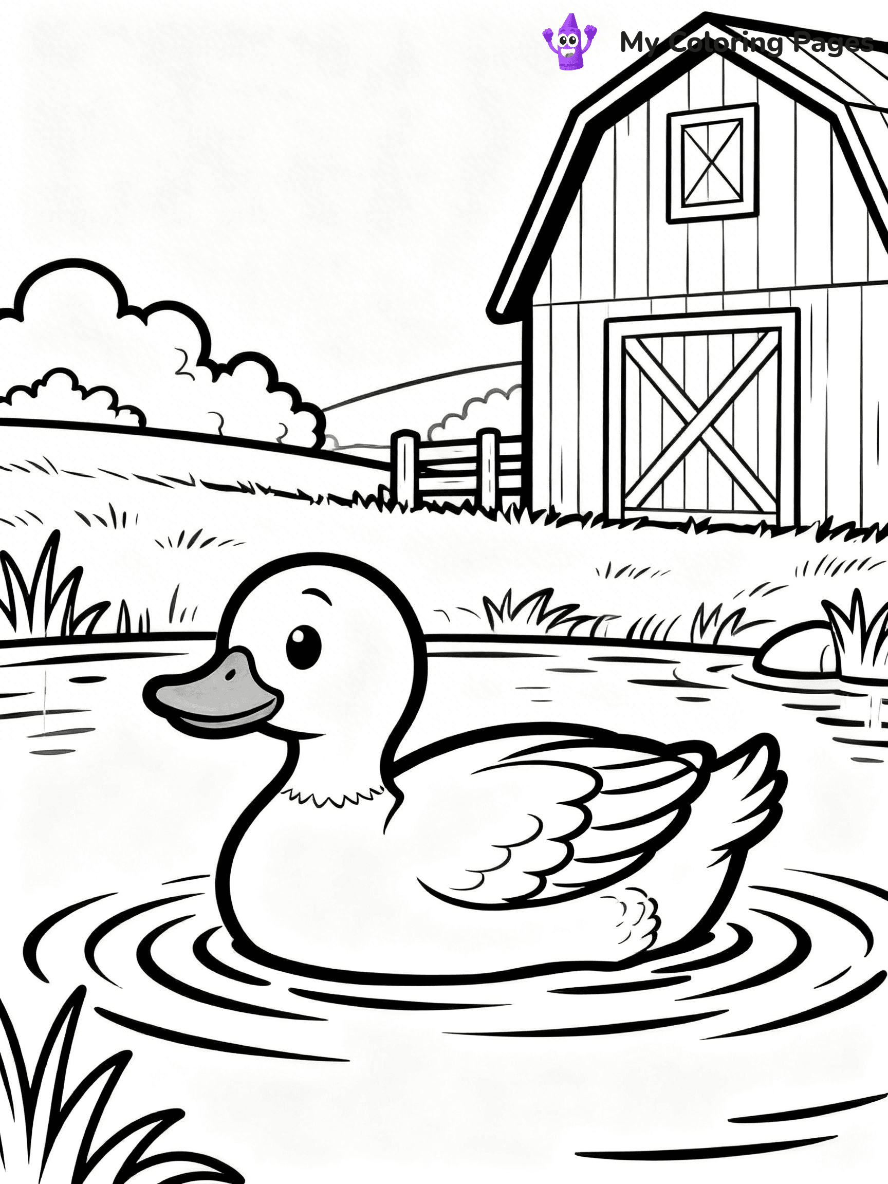 Barn Coloring Pages - 40