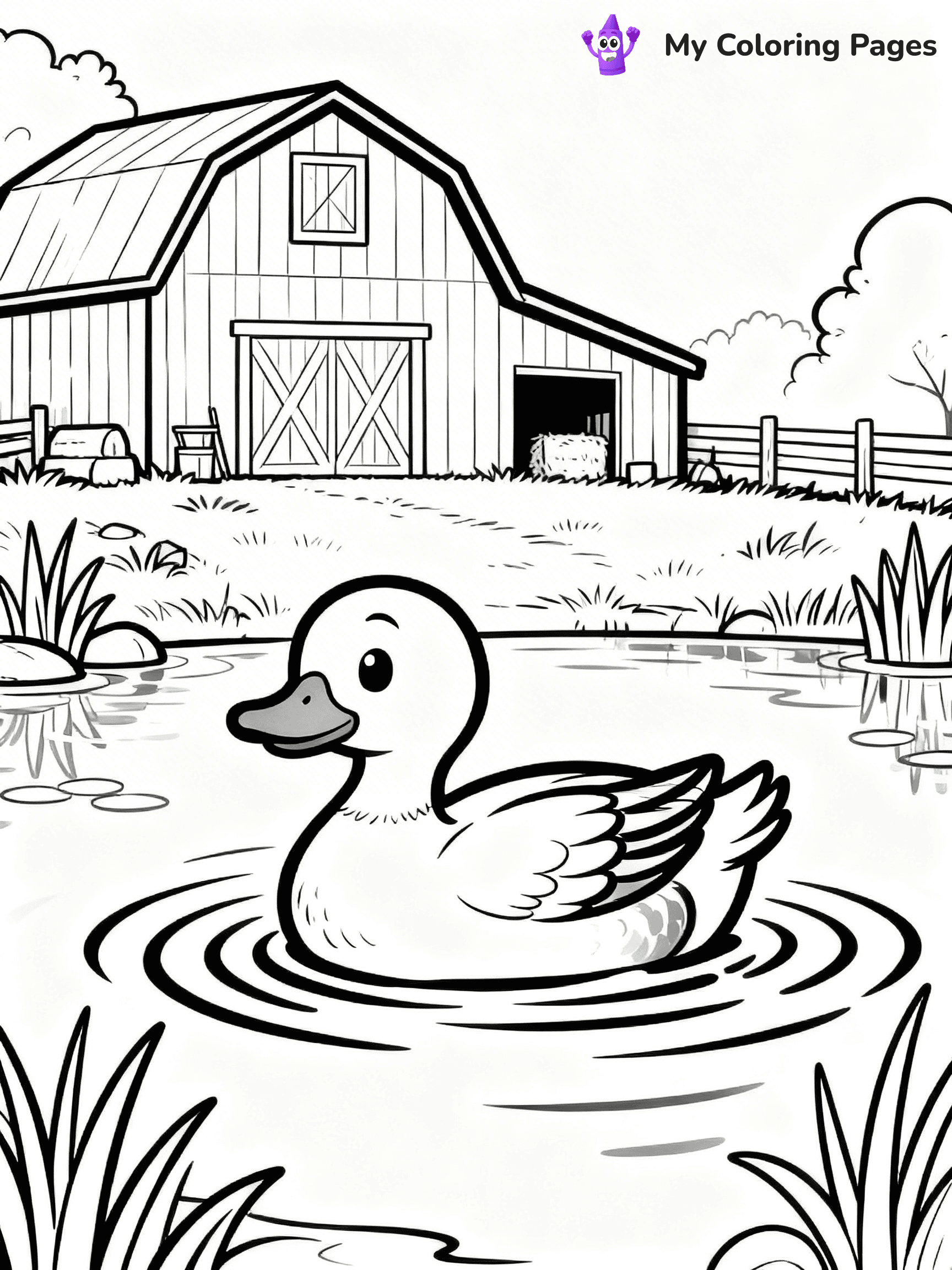 Barn Coloring Pages - 39