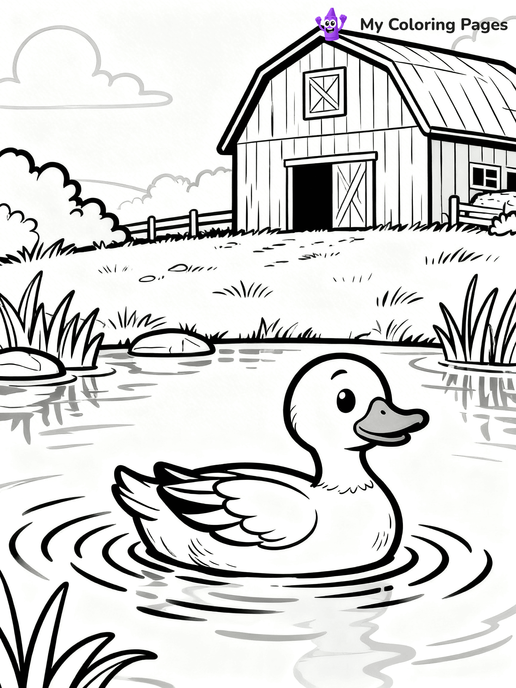 Barn Coloring Pages - 35