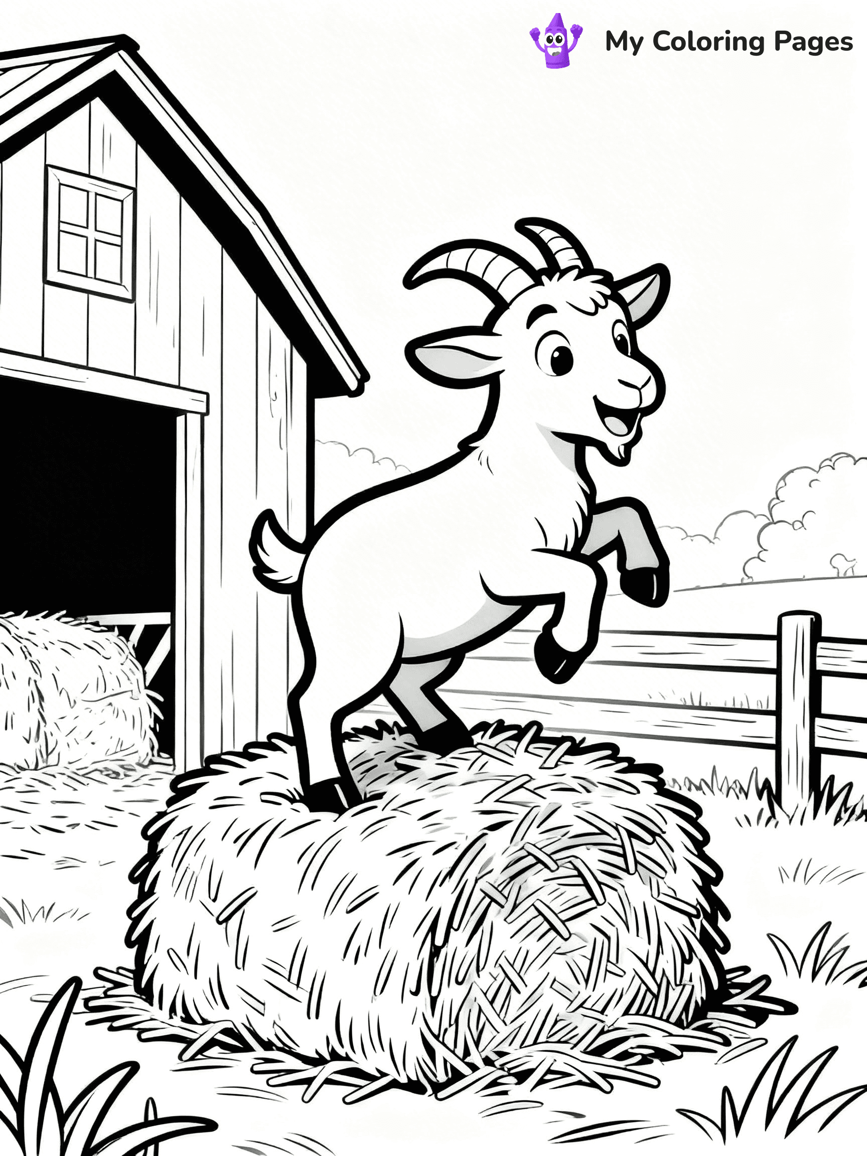 Barn Coloring Pages - 33