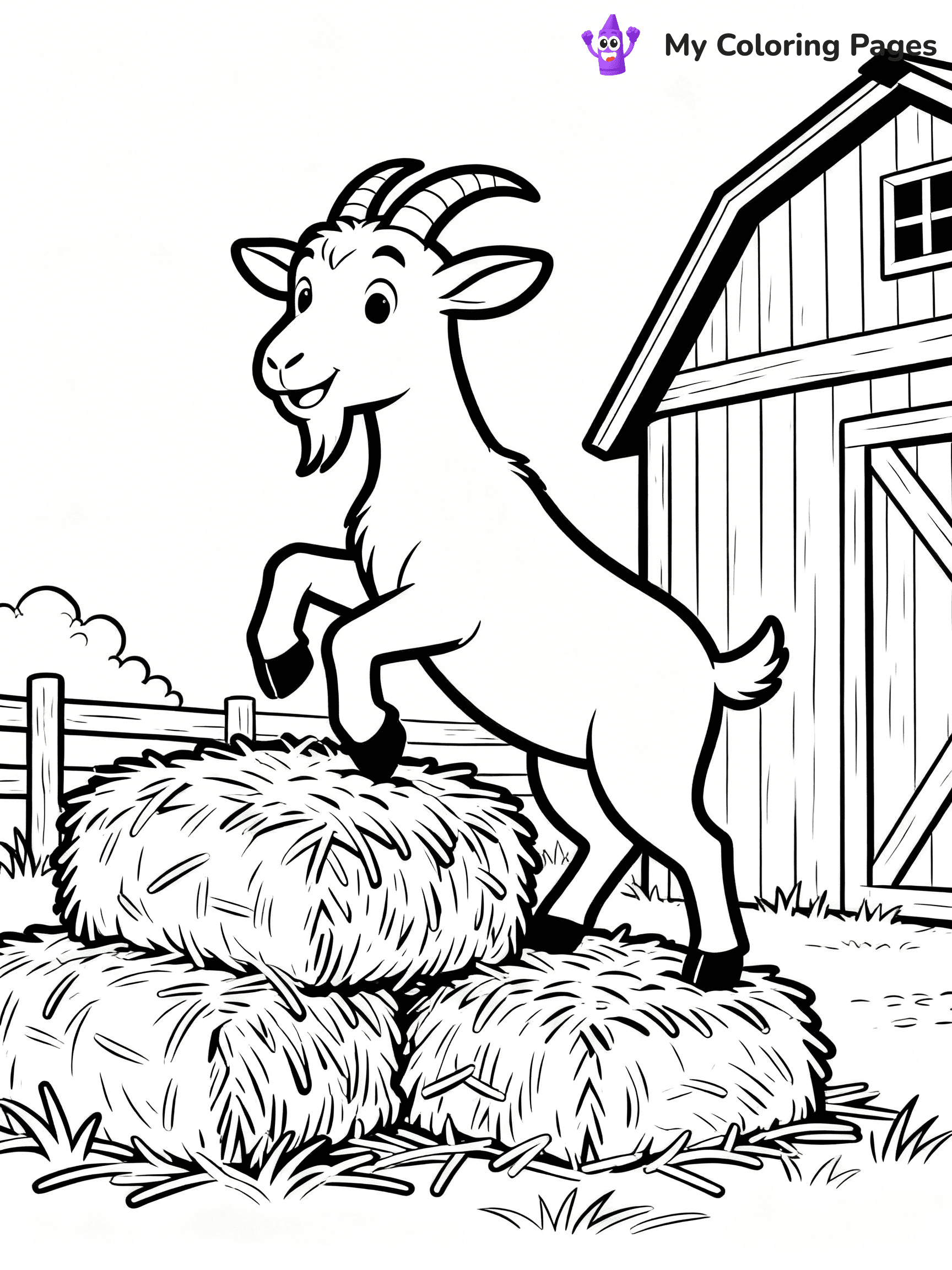 Barn Coloring Pages - 32