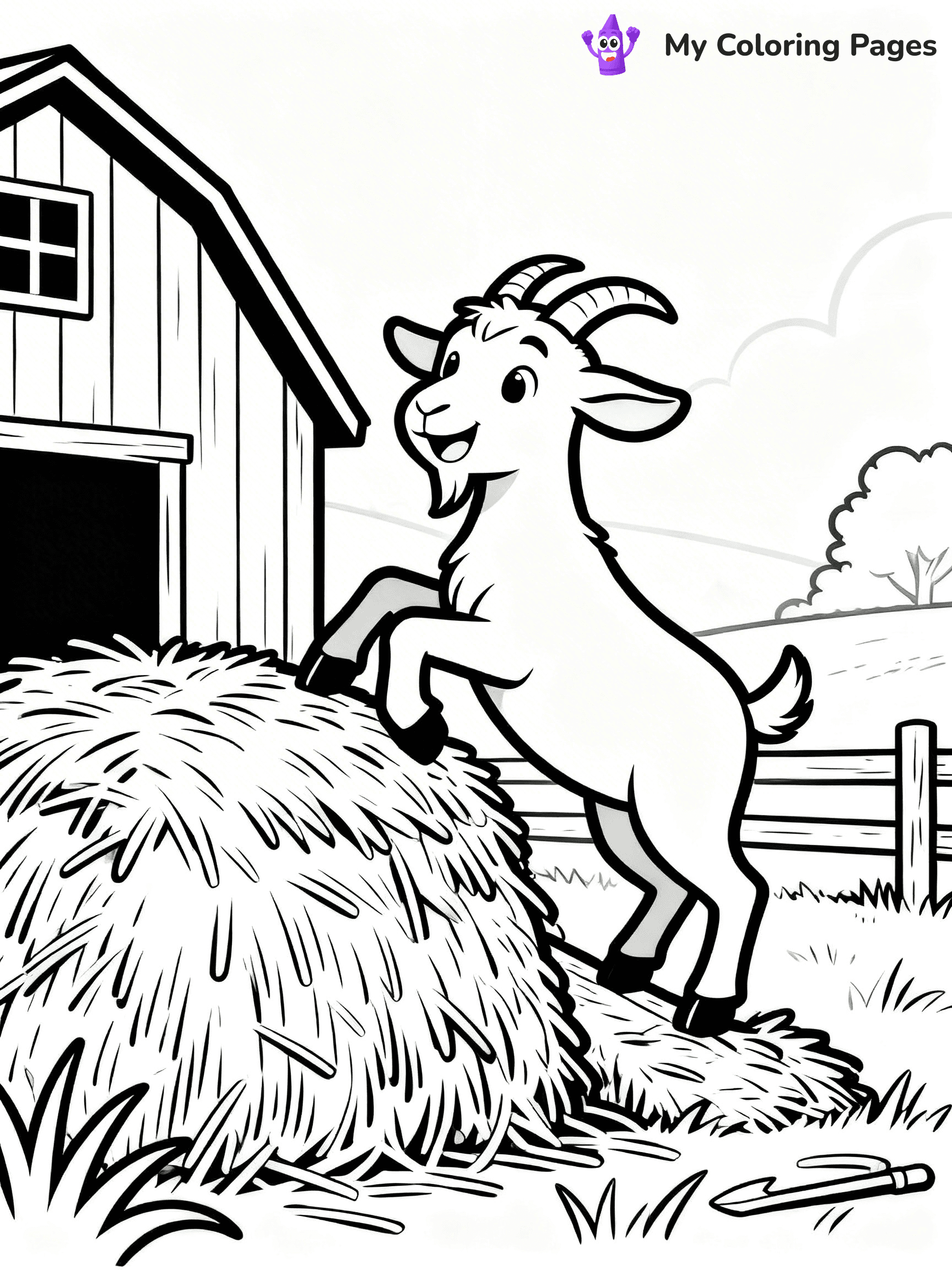 Barn Coloring Pages - 29