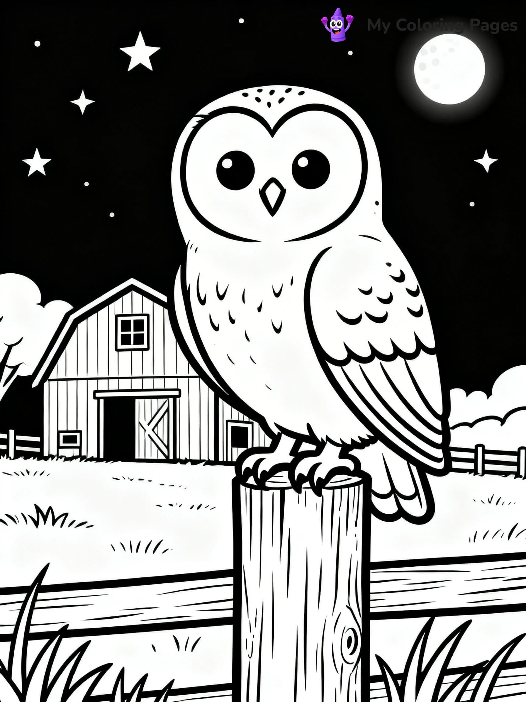 Barn Coloring Pages - 23