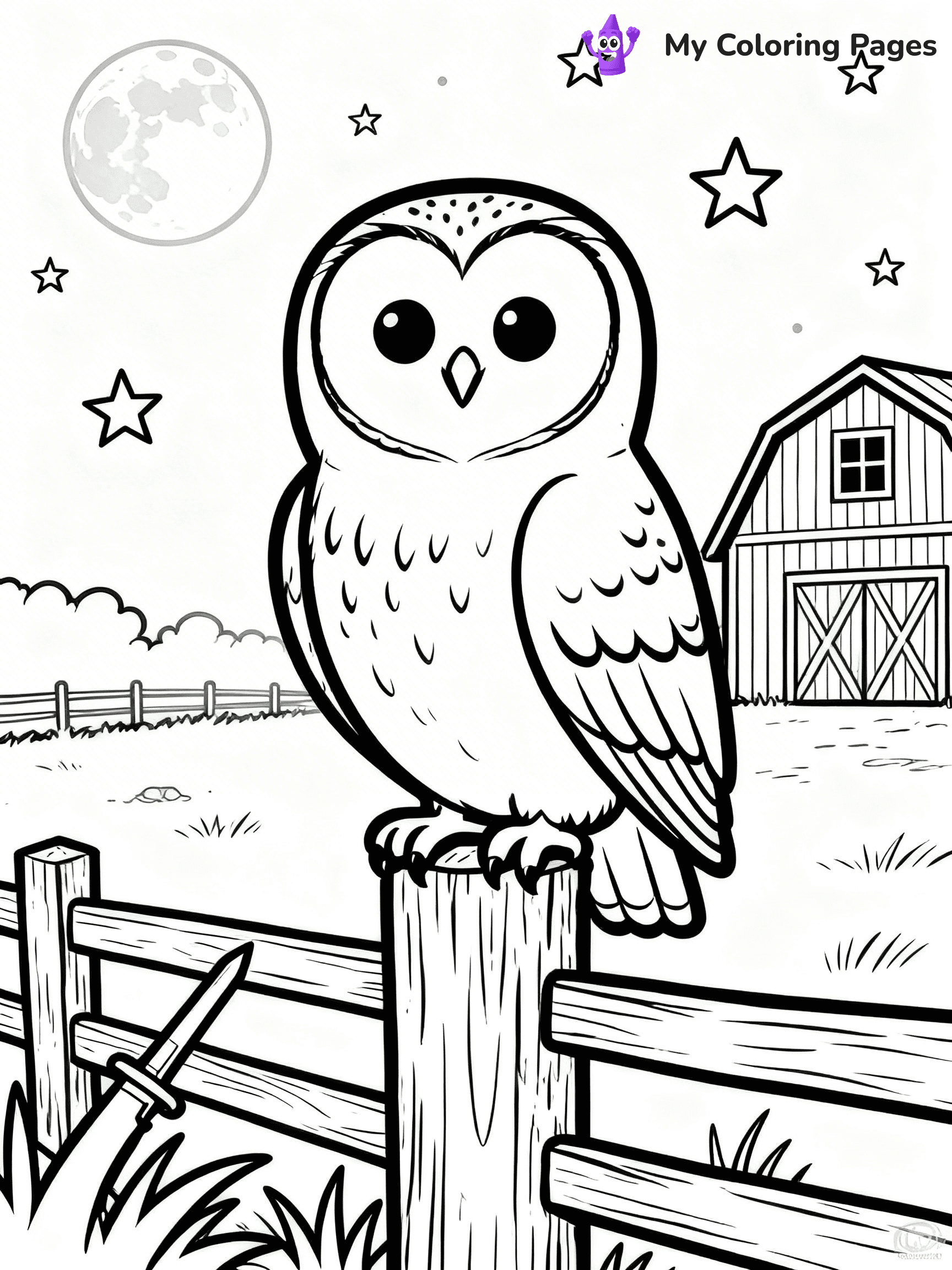 Barn Coloring Pages - 22
