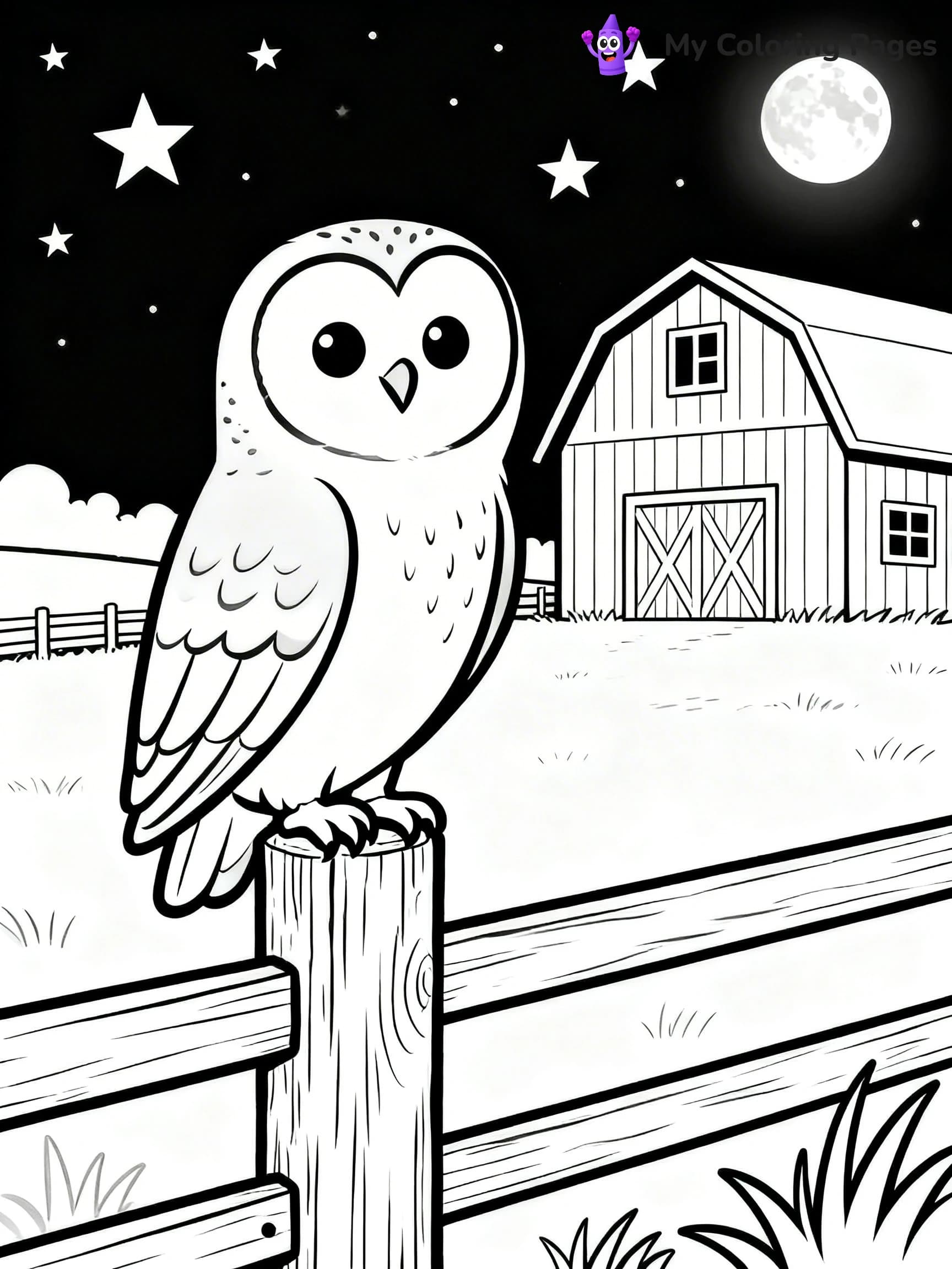 Barn Coloring Pages - 21