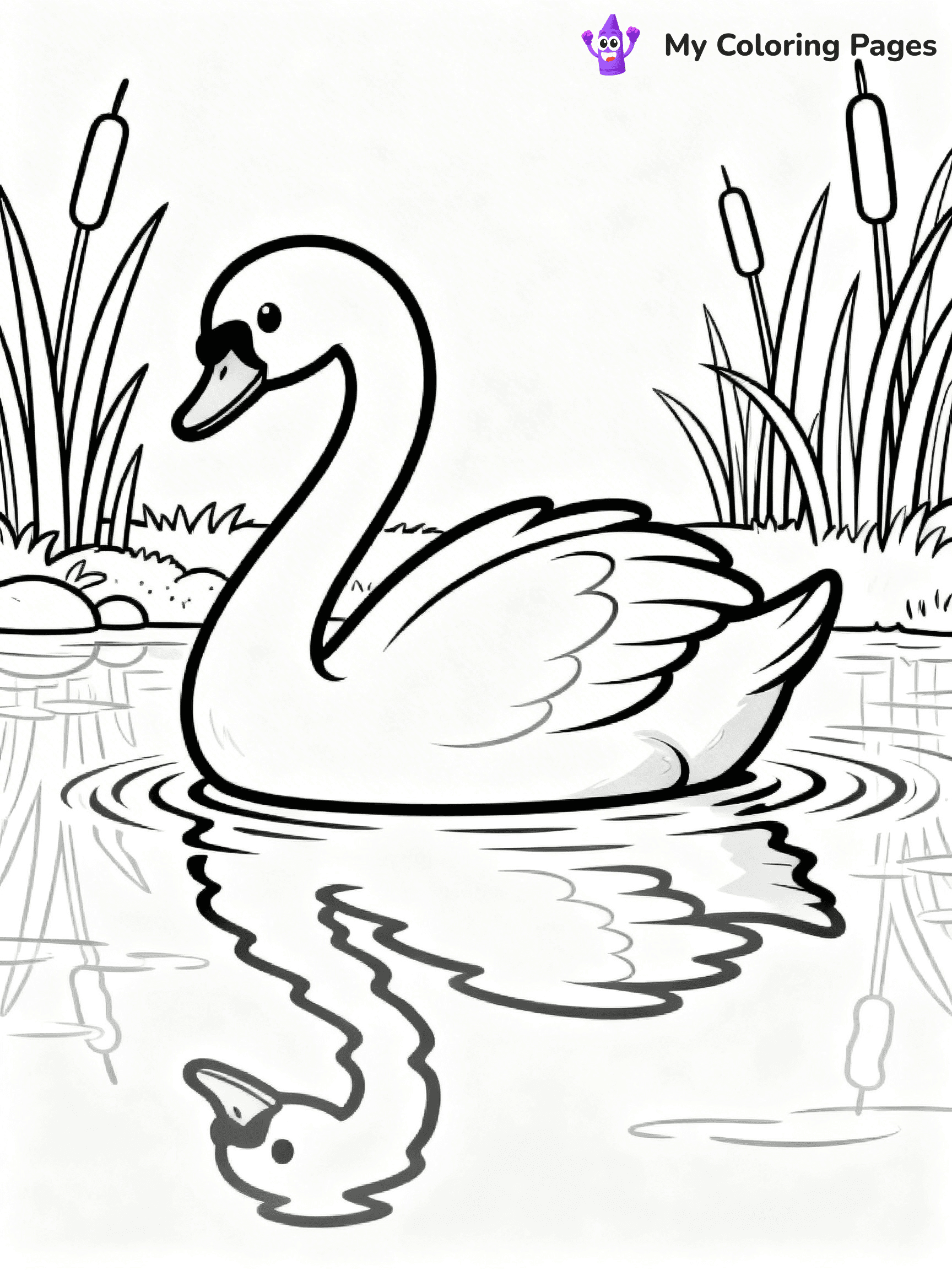 Easy Bird Coloring Pages - 289
