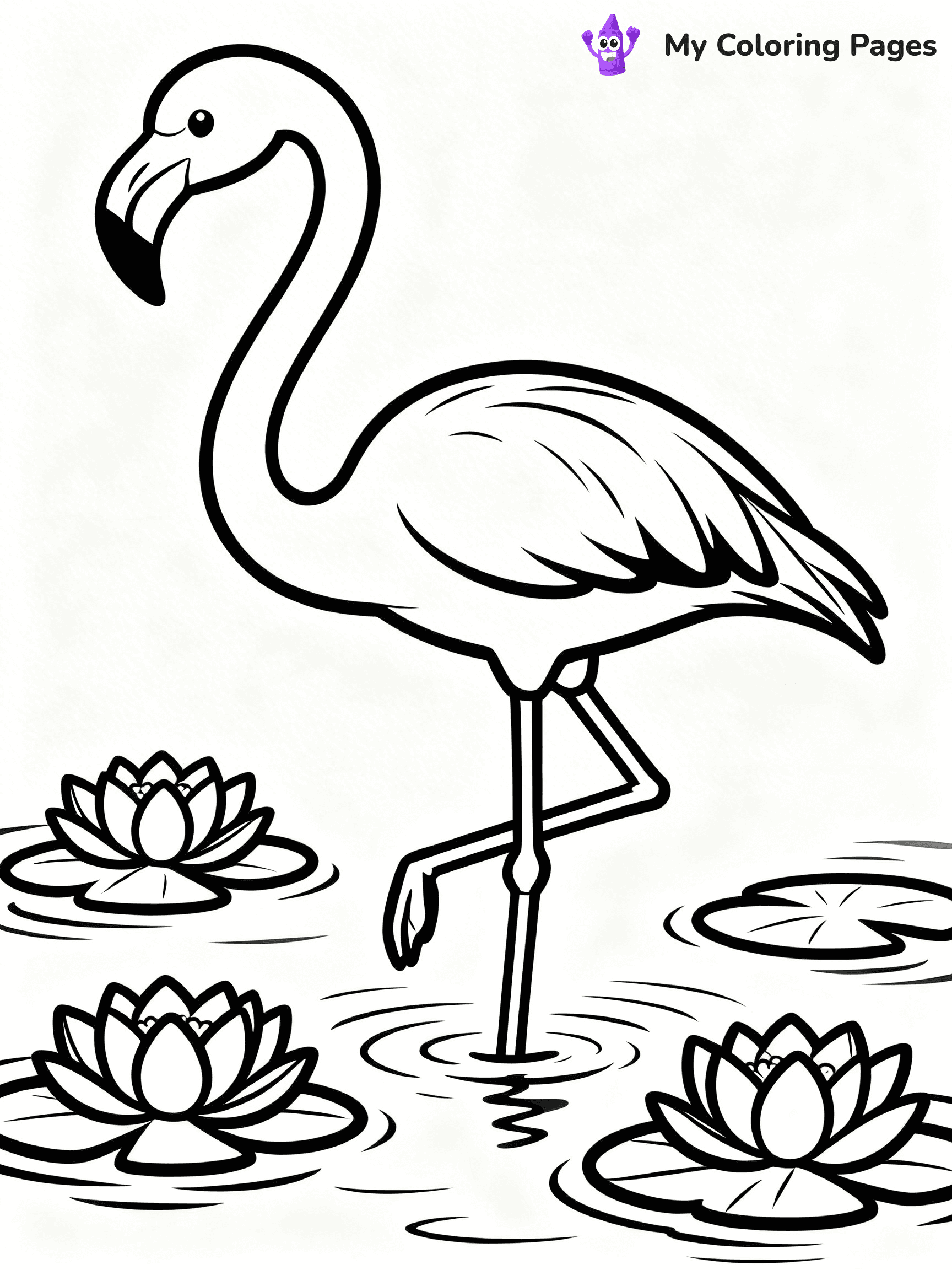 Easy Bird Coloring Pages - 150