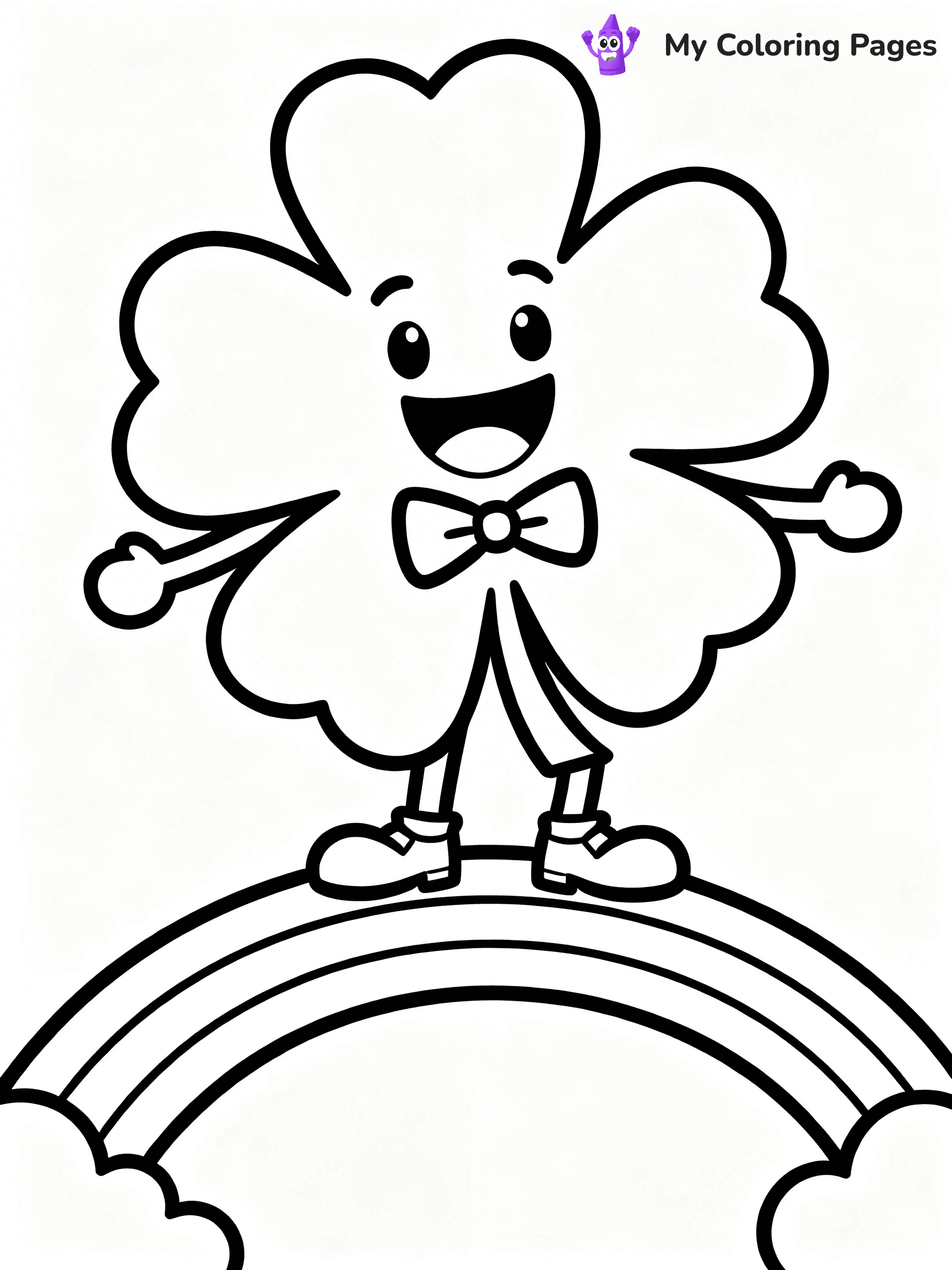 Shamrock Coloring Pages - 60