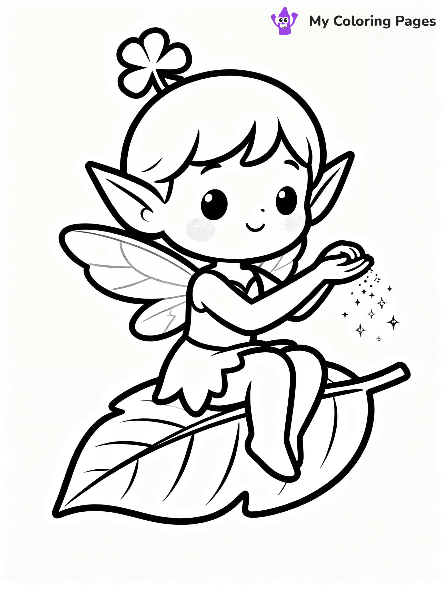 Shamrock Coloring Pages - 49