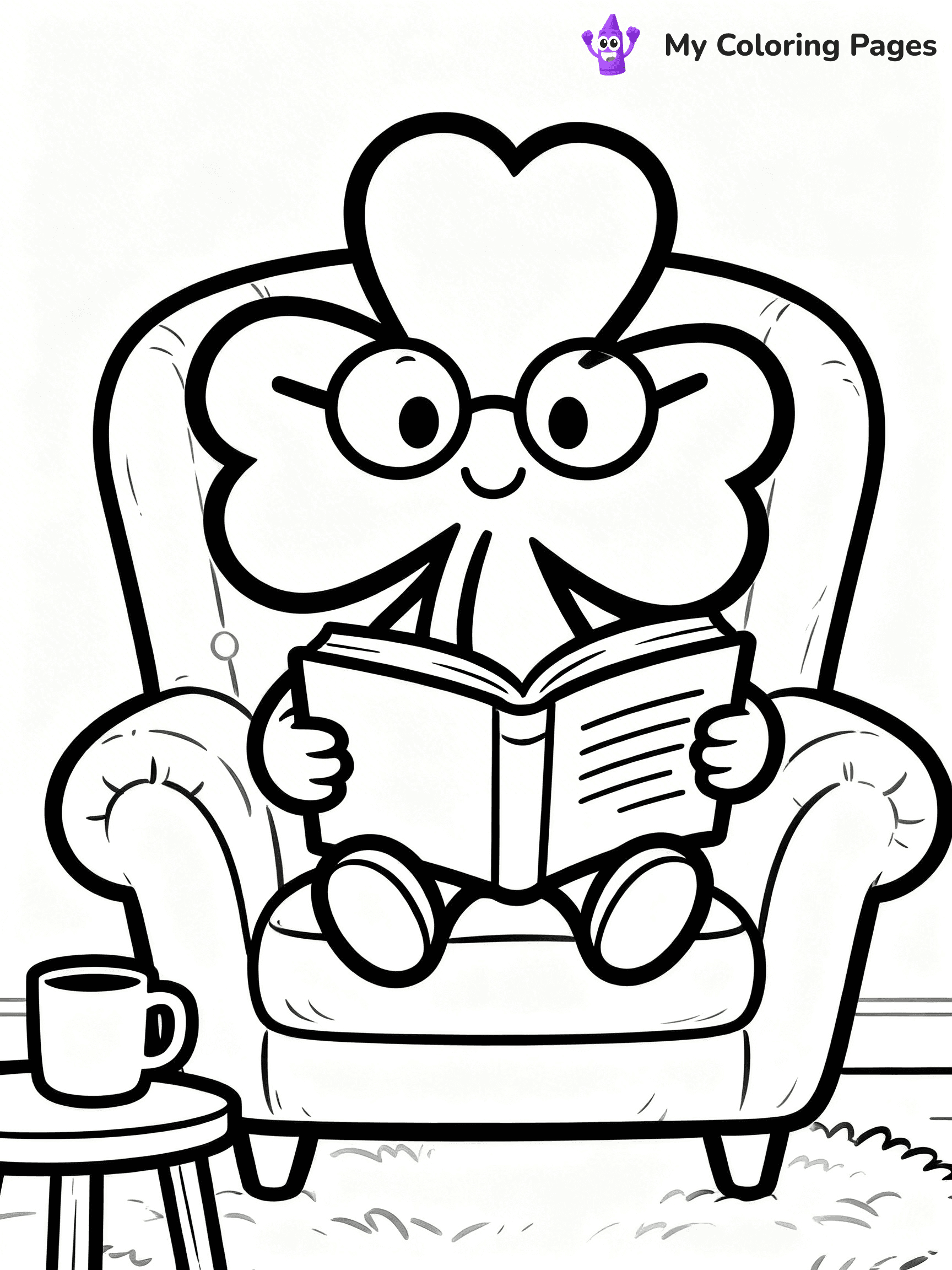 Shamrock Coloring Pages - 34