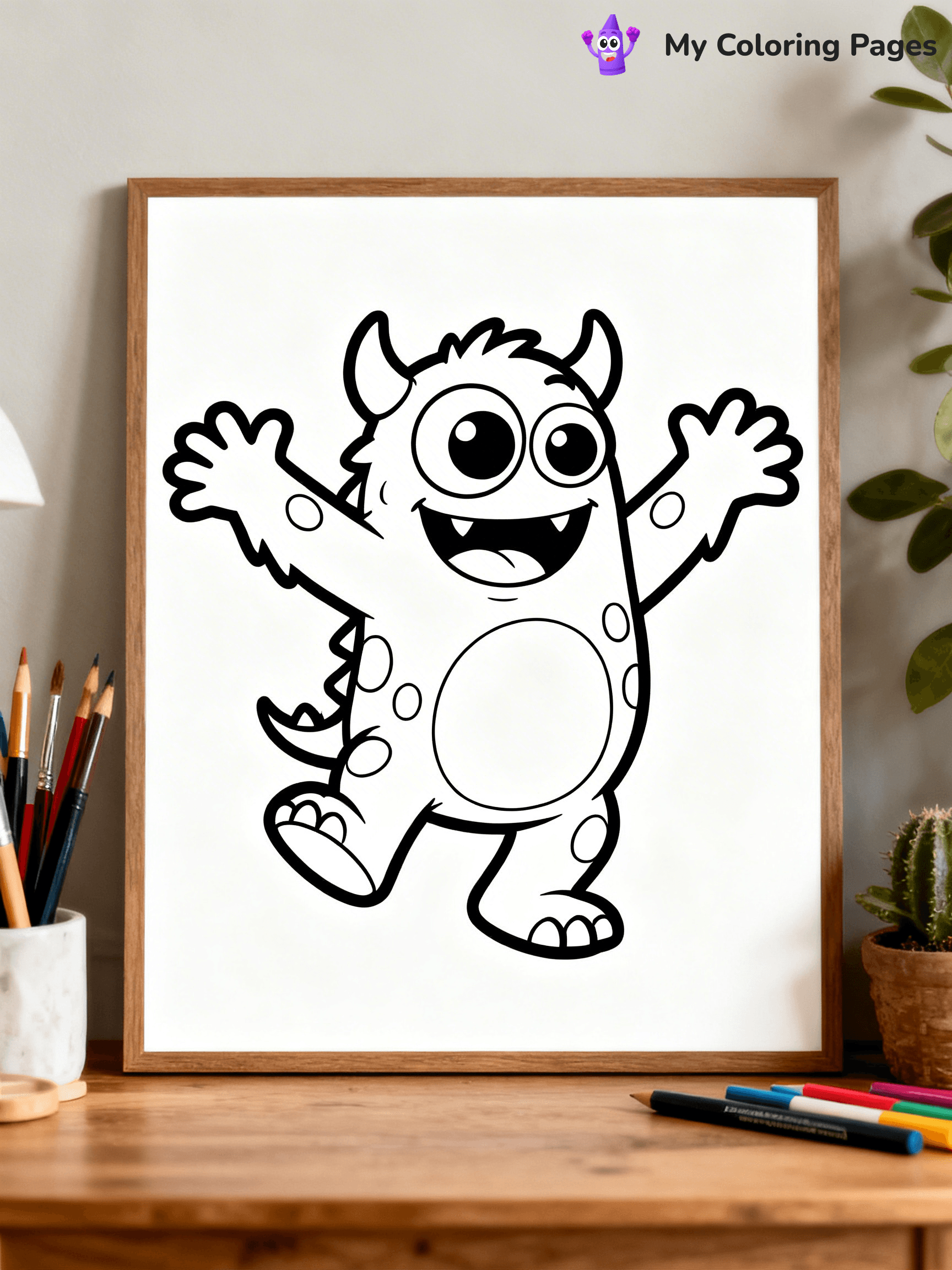 Preschool Coloring Pages - 19