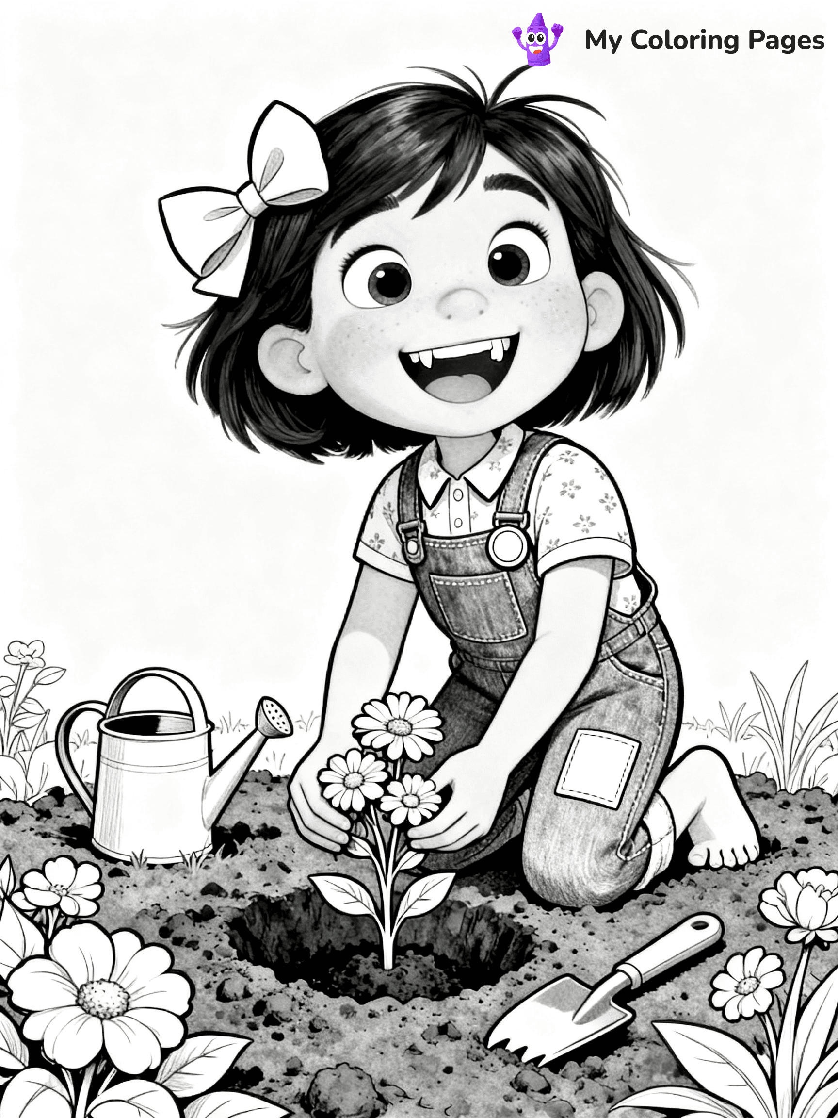 Up House Coloring Pages No Balloons - 13