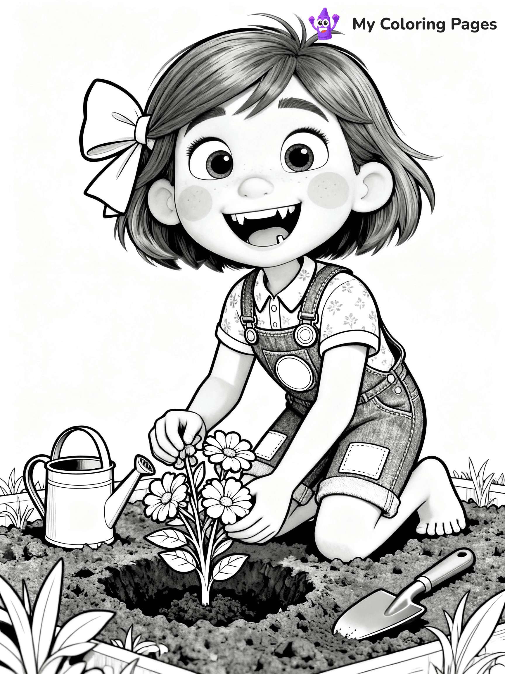 Up House Coloring Pages No Balloons - 11