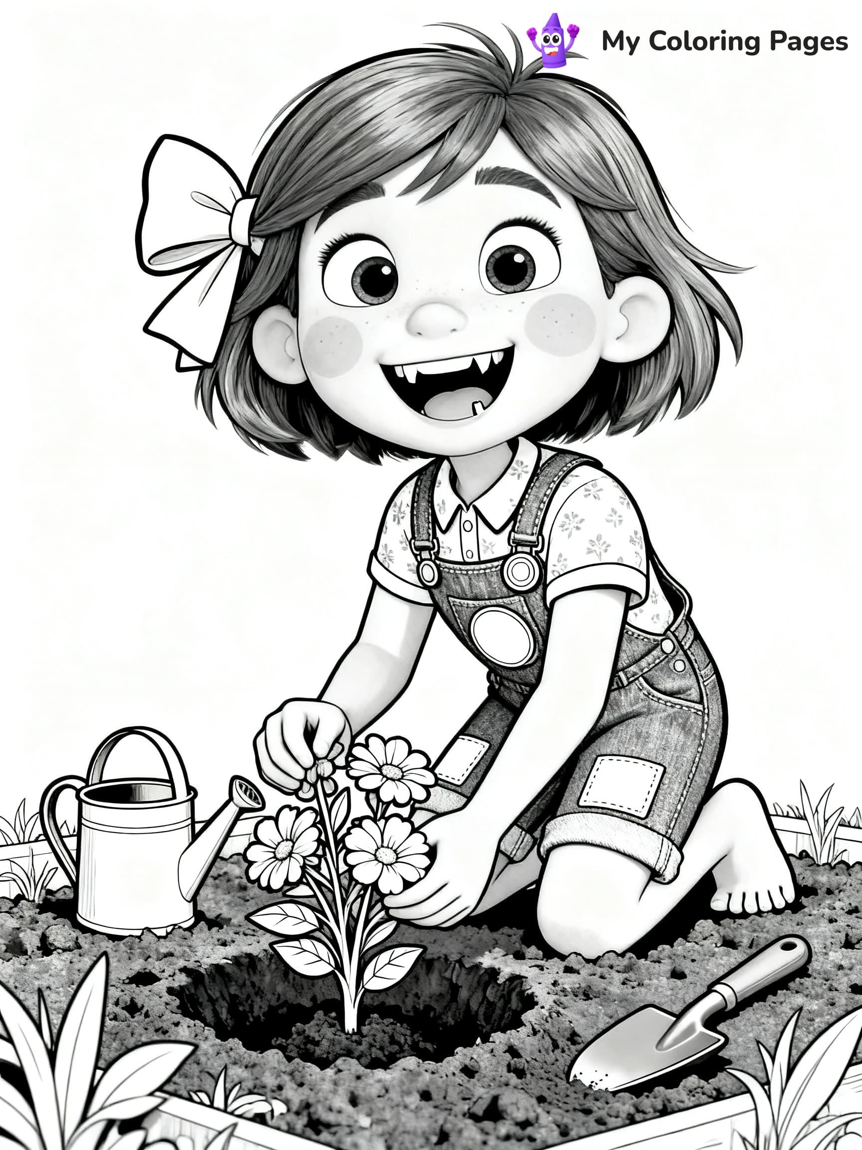 Up House Coloring Pages No Balloons - 11