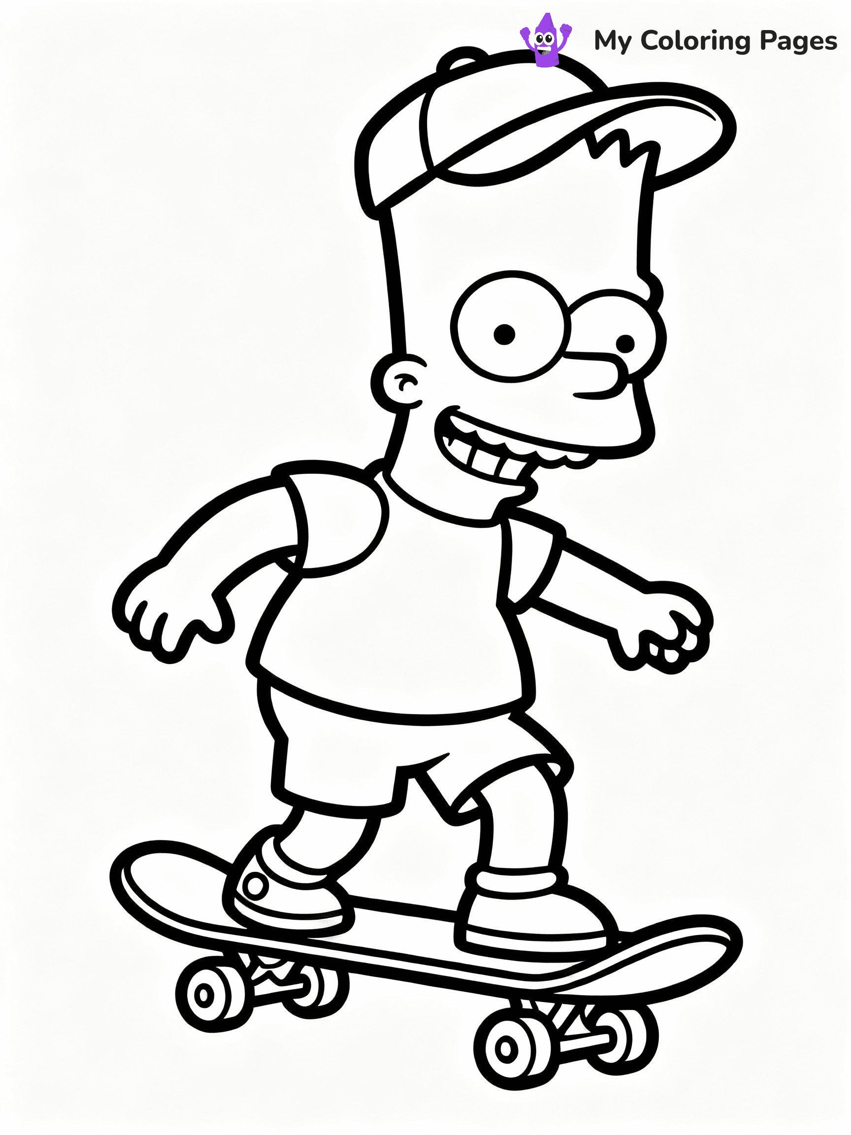 Cartoon Coloring Pages - 29