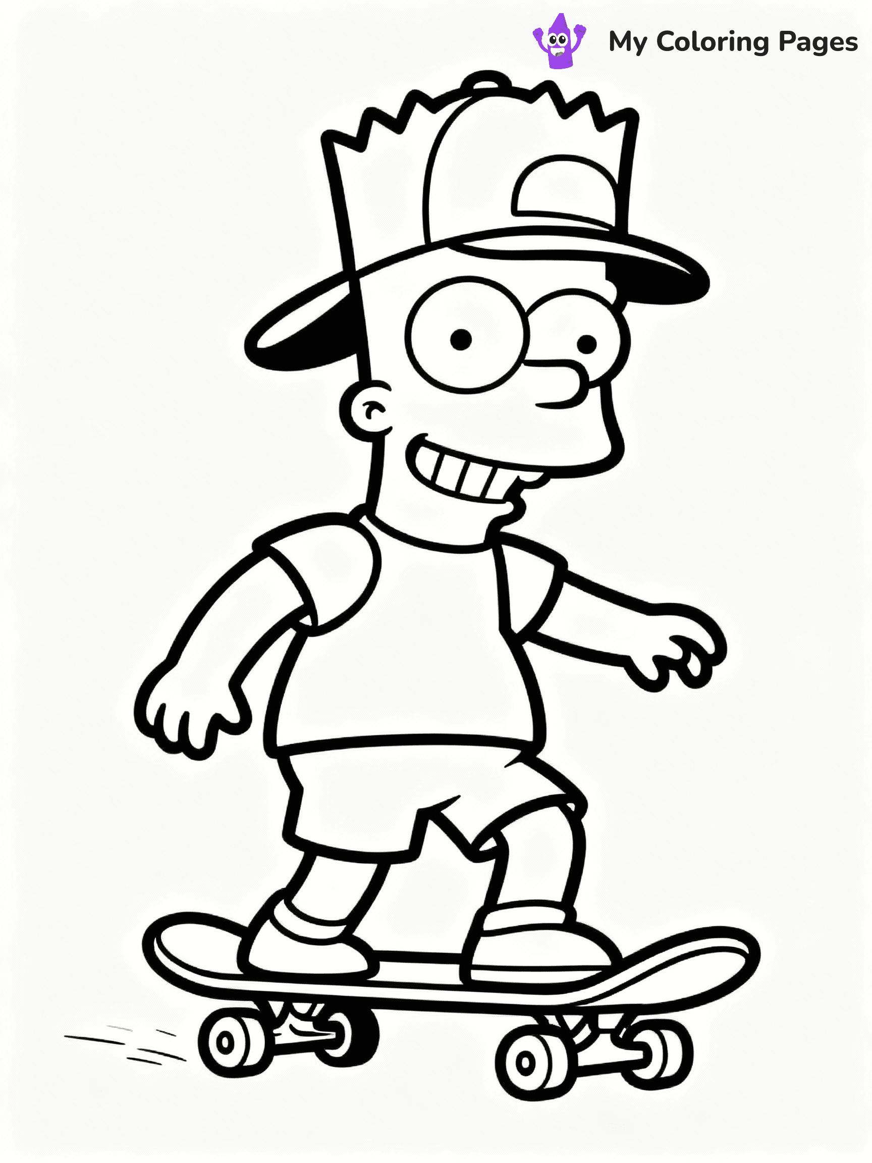 Cartoon Coloring Pages - 26