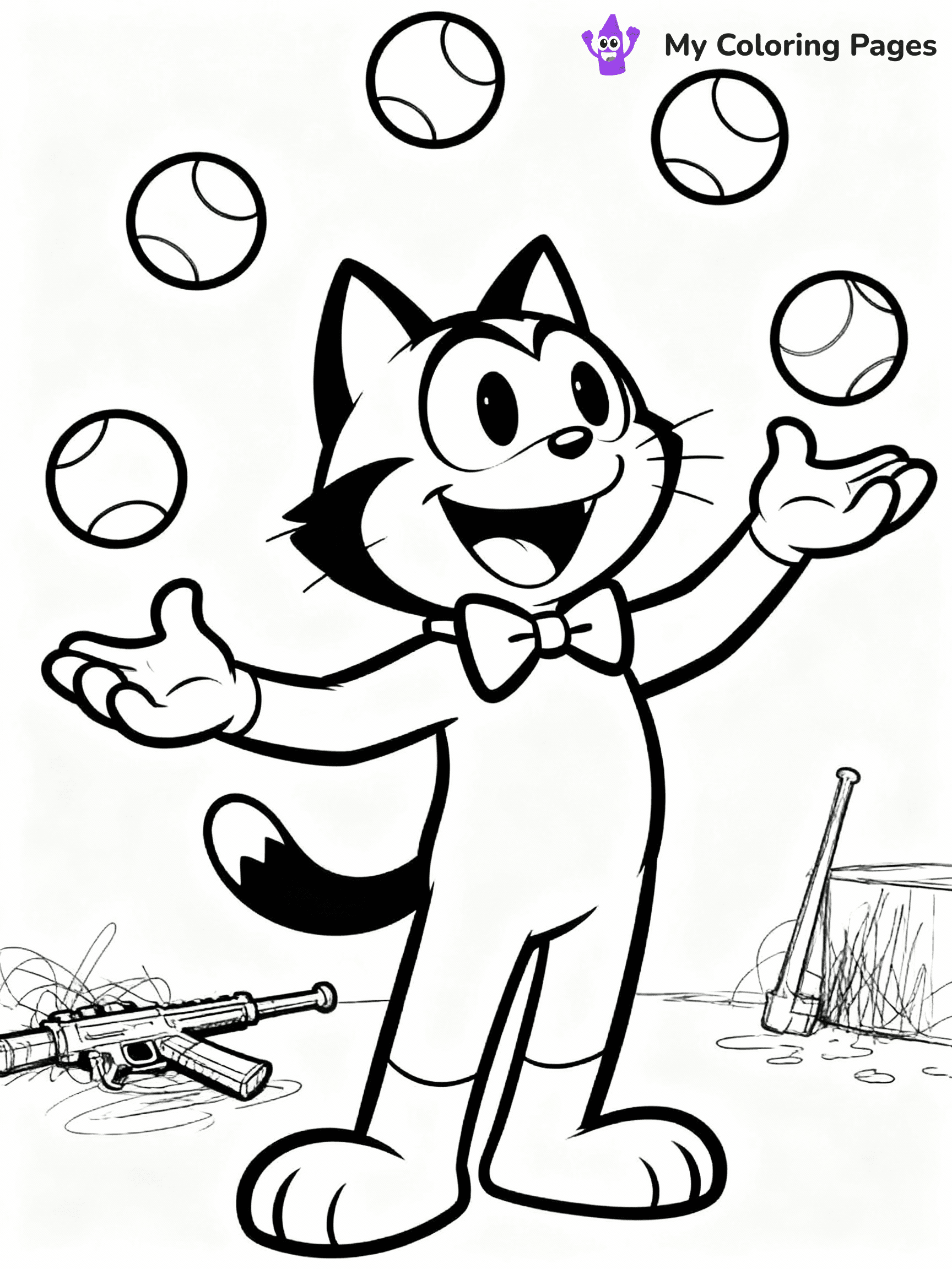 Cartoon Coloring Pages - 20