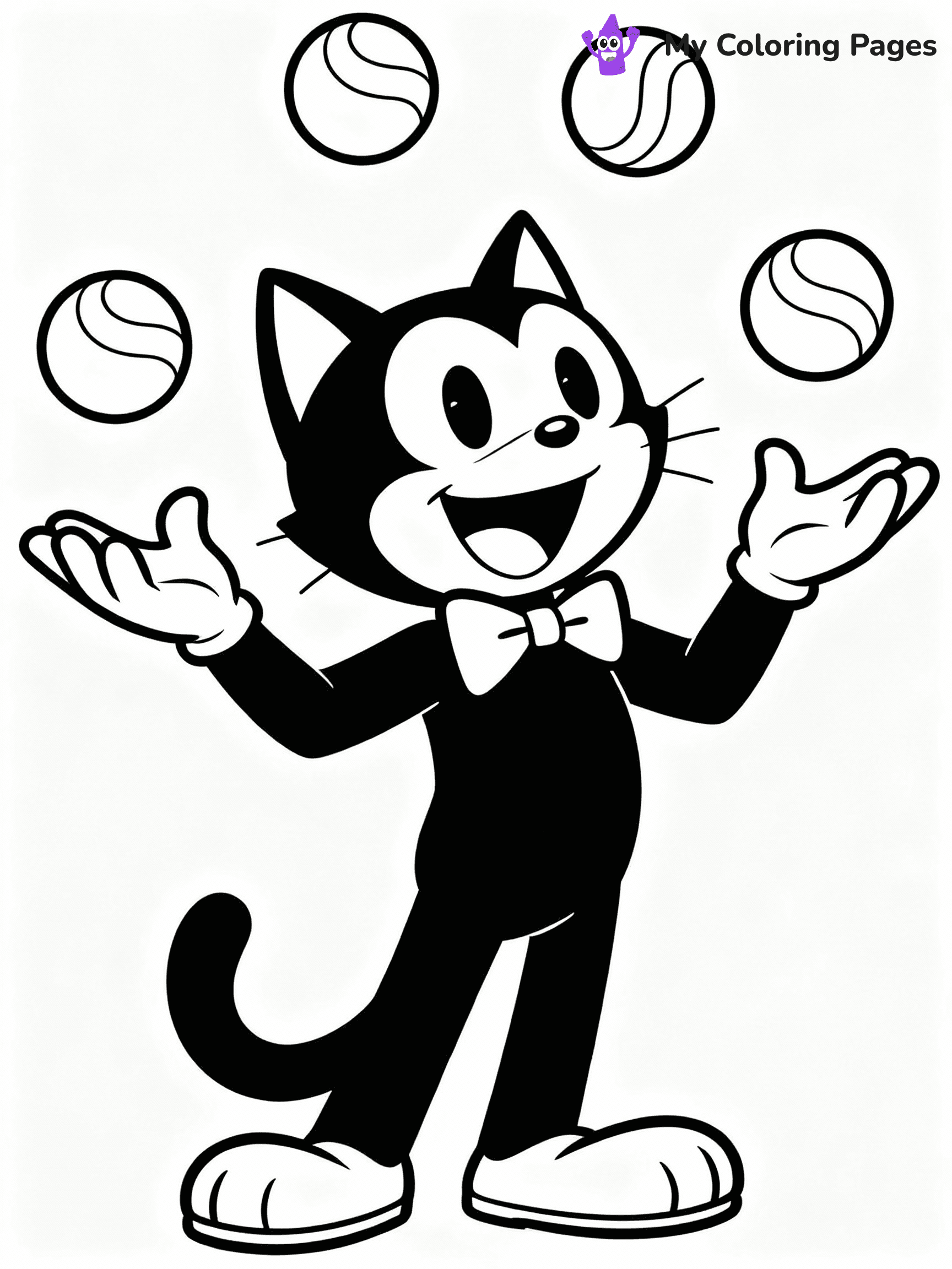 Cartoon Coloring Pages - 19