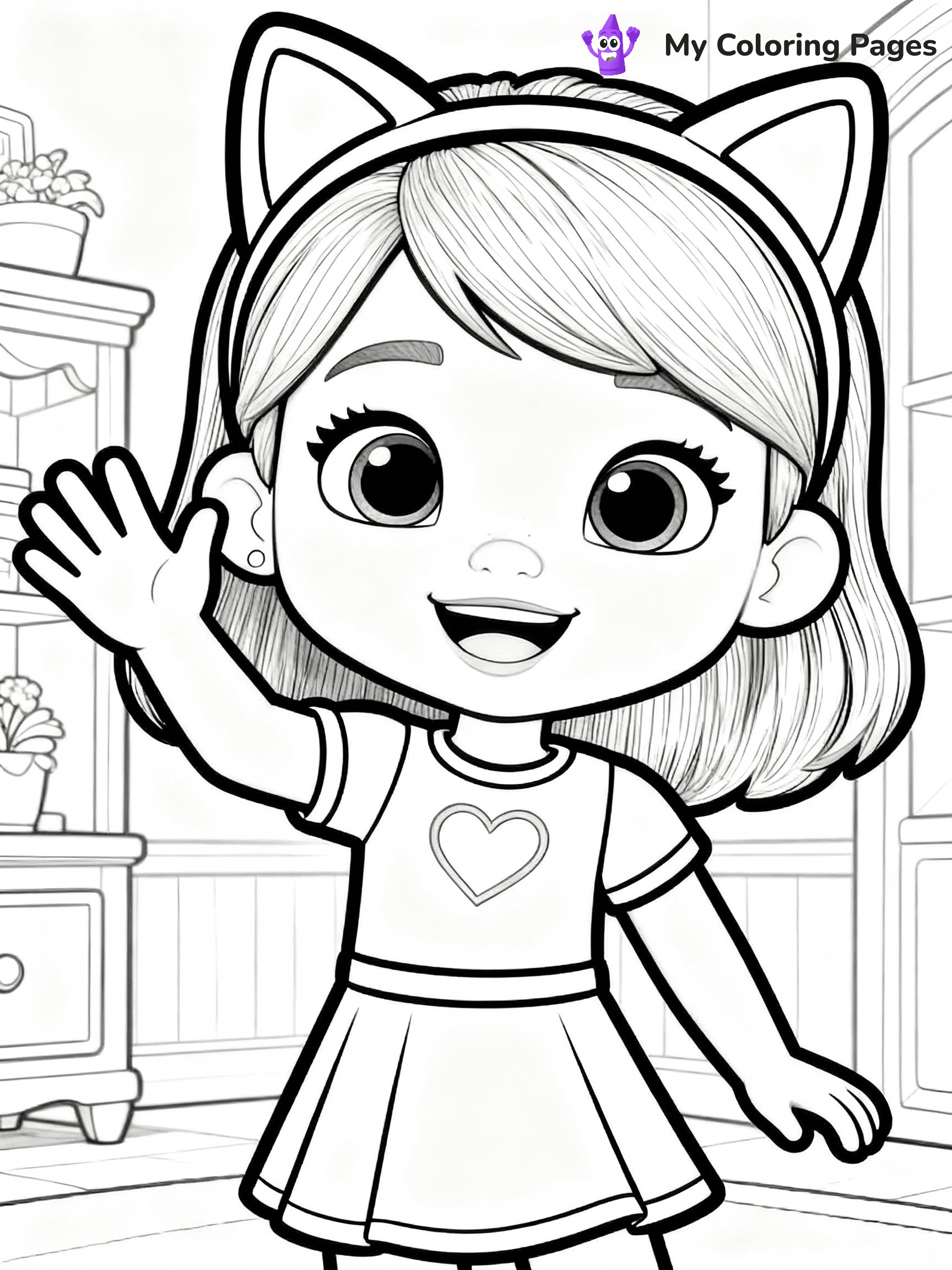 Cartoon Coloring Pages - 11