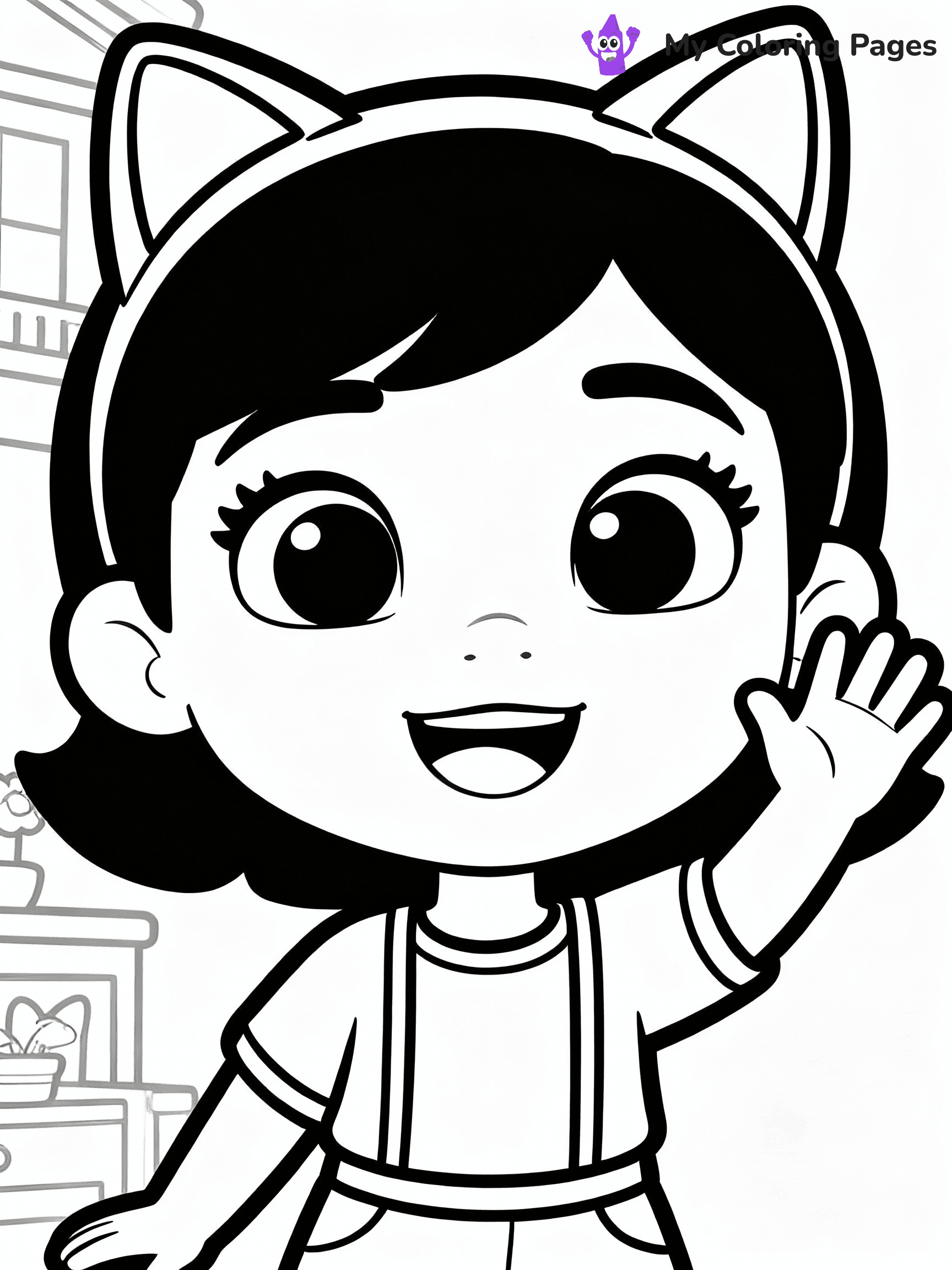 Cartoon Coloring Pages - 10