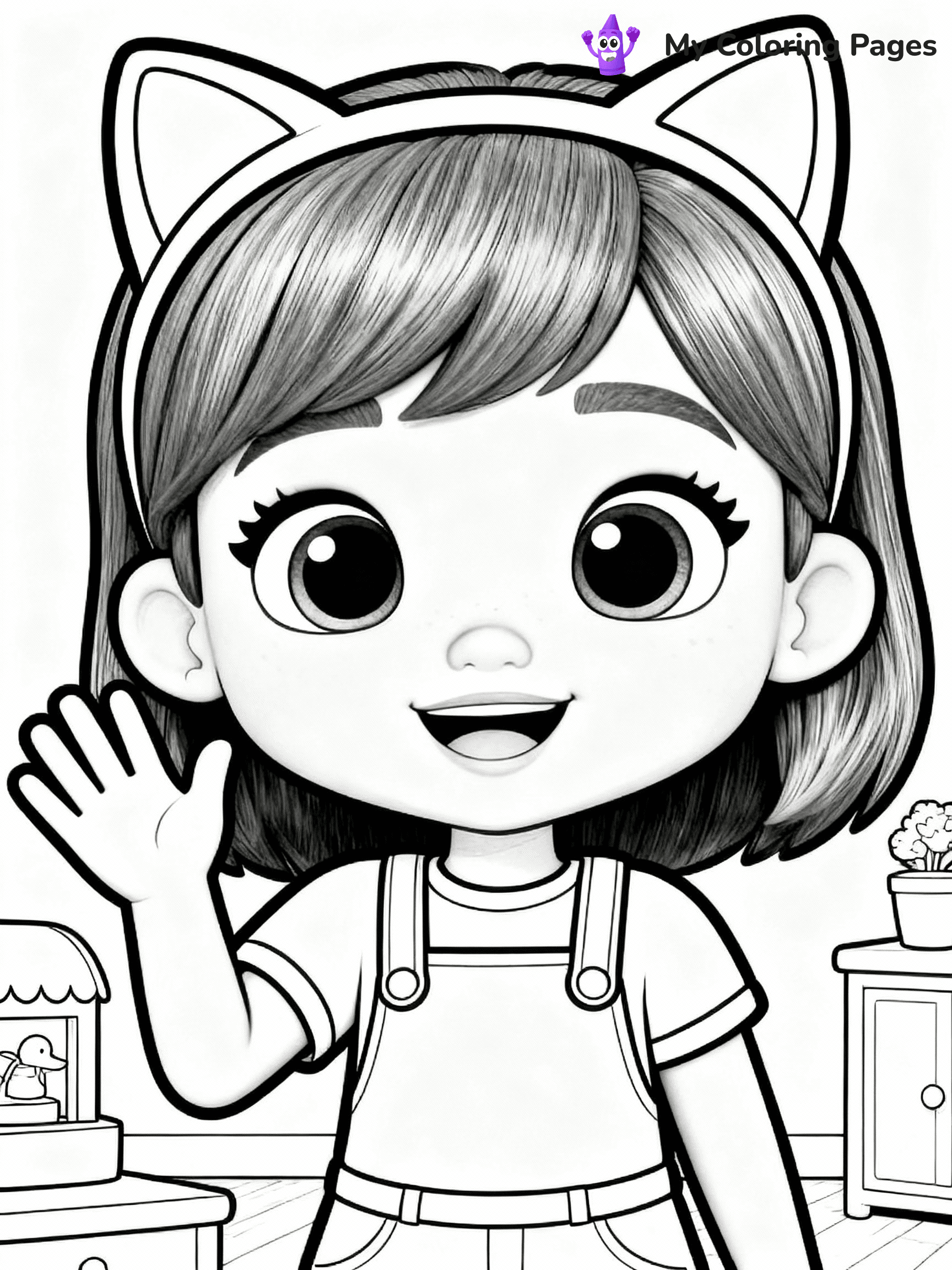 Cartoon Coloring Pages - 9