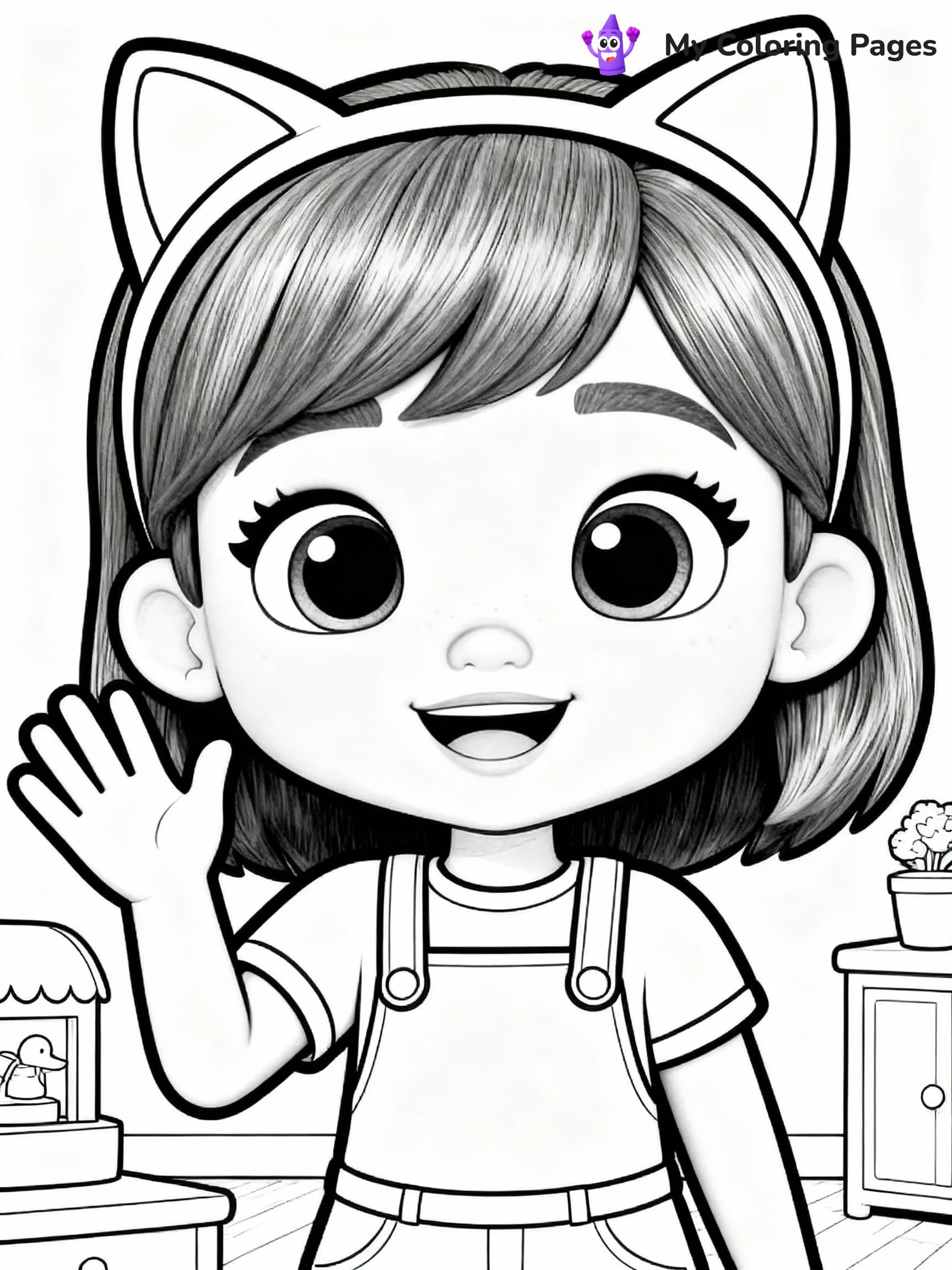 Cartoon Coloring Pages - 9