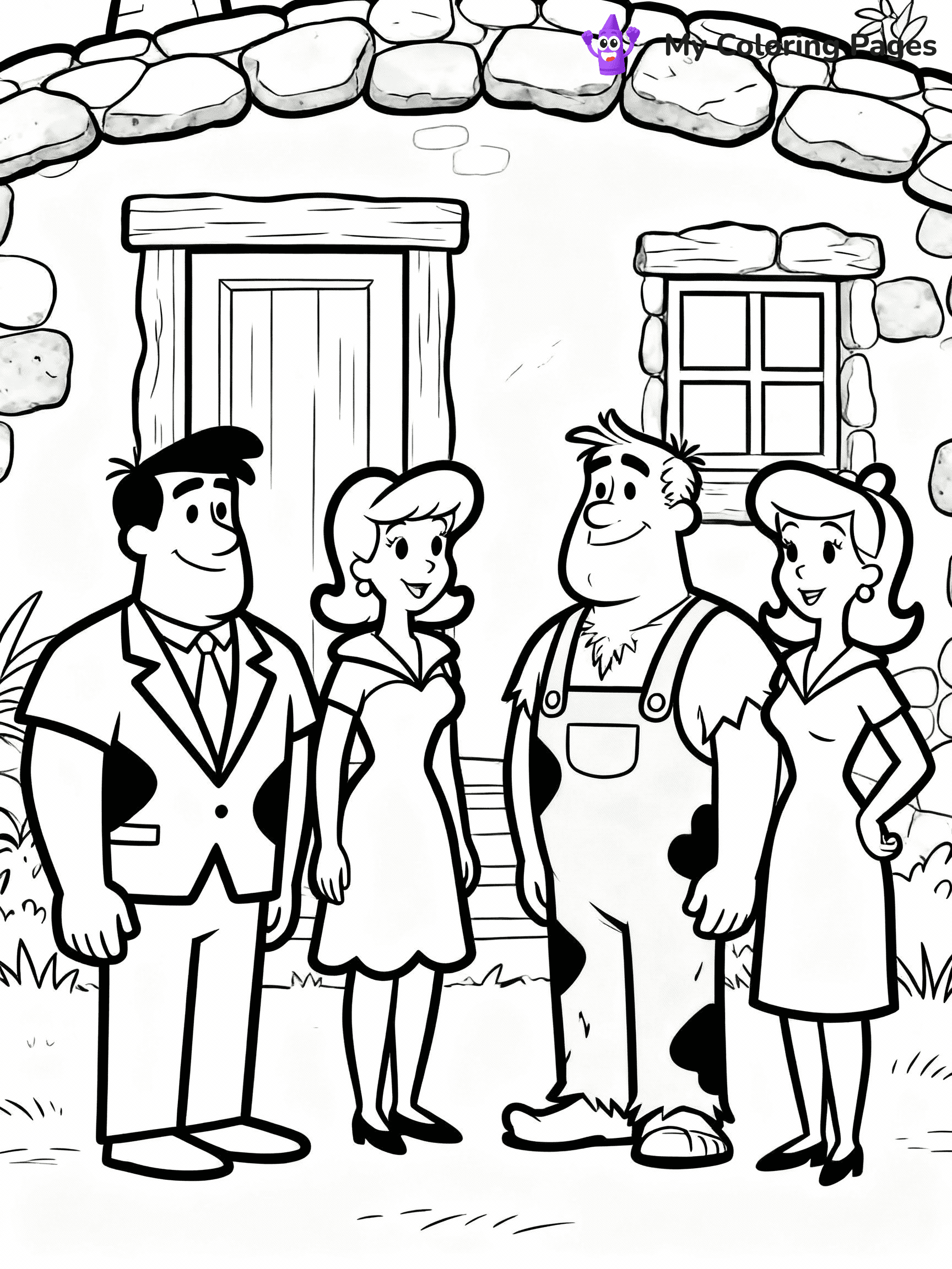 Cartoon Coloring Pages - 7