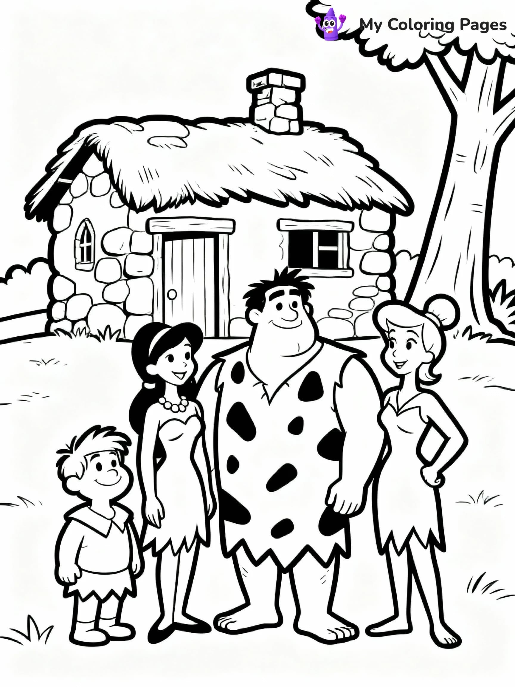 Cartoon Coloring Pages - 6