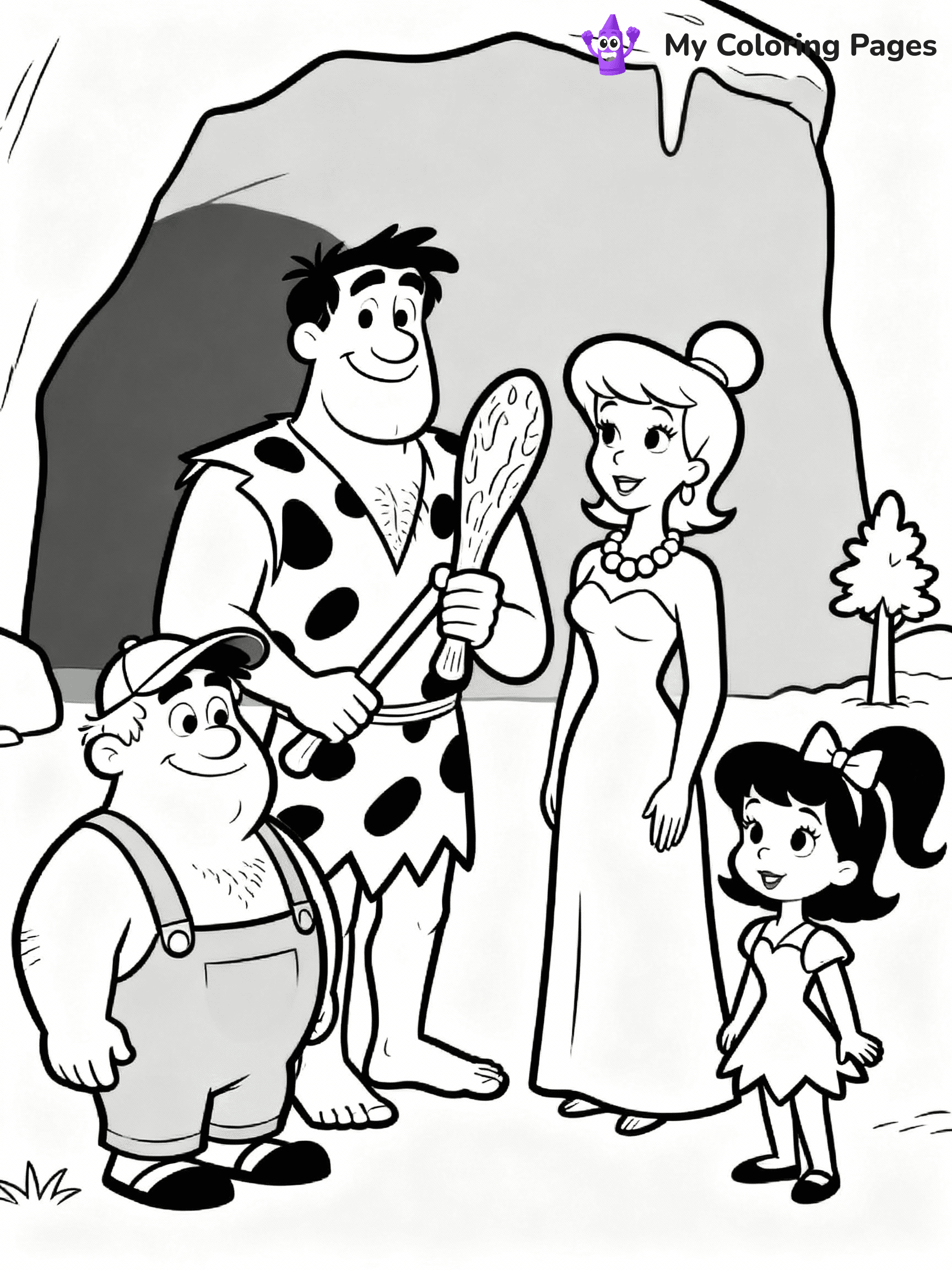 Cartoon Coloring Pages - 5