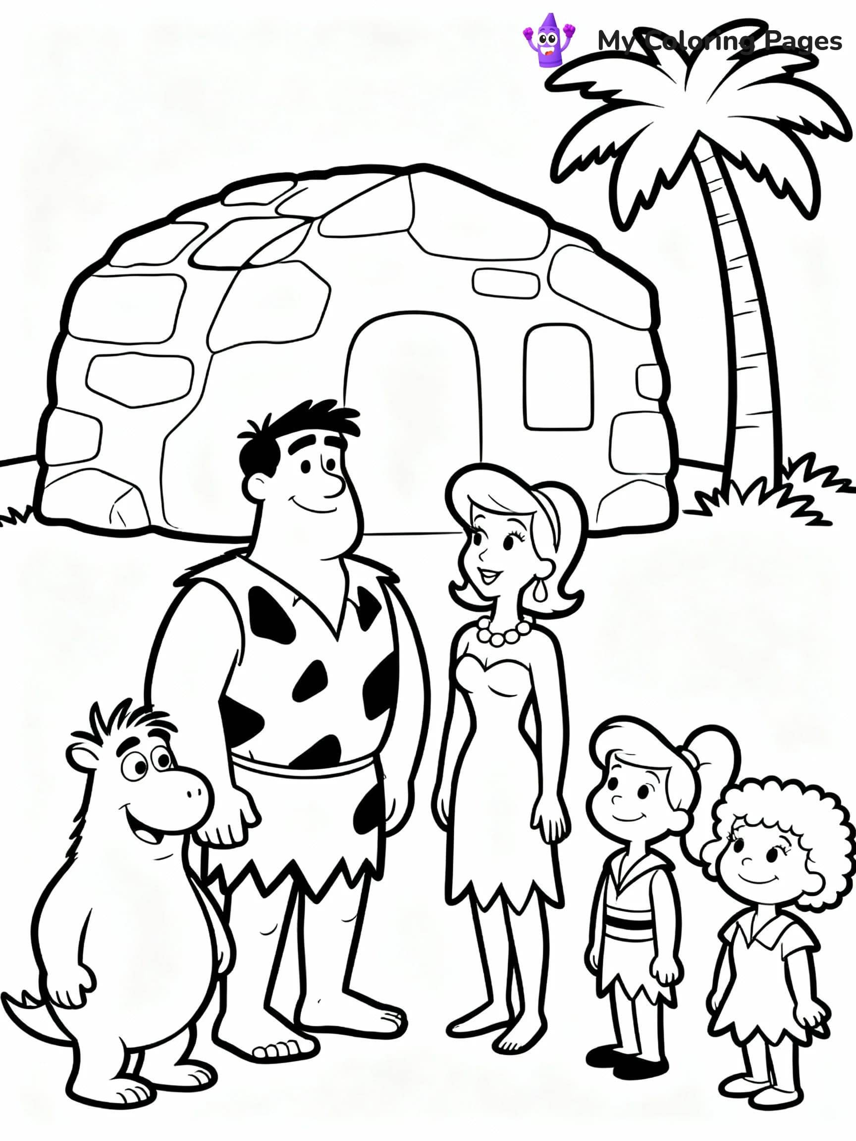 Cartoon Coloring Pages - 4