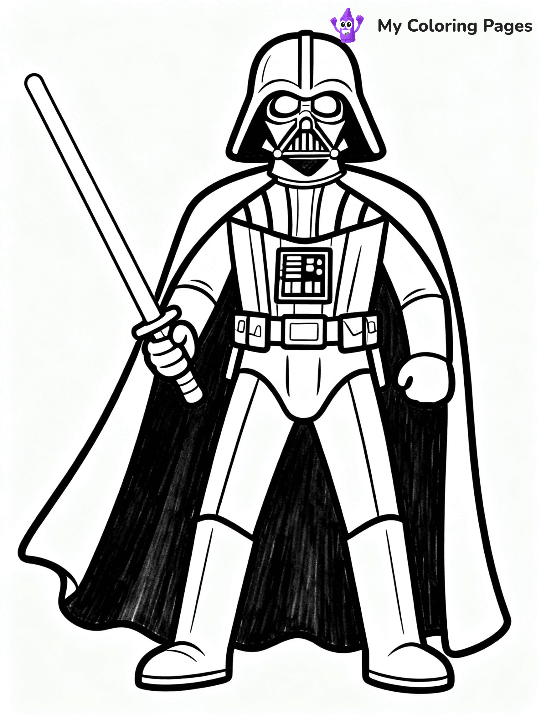 Luke Skywalker Coloring Pages - 25