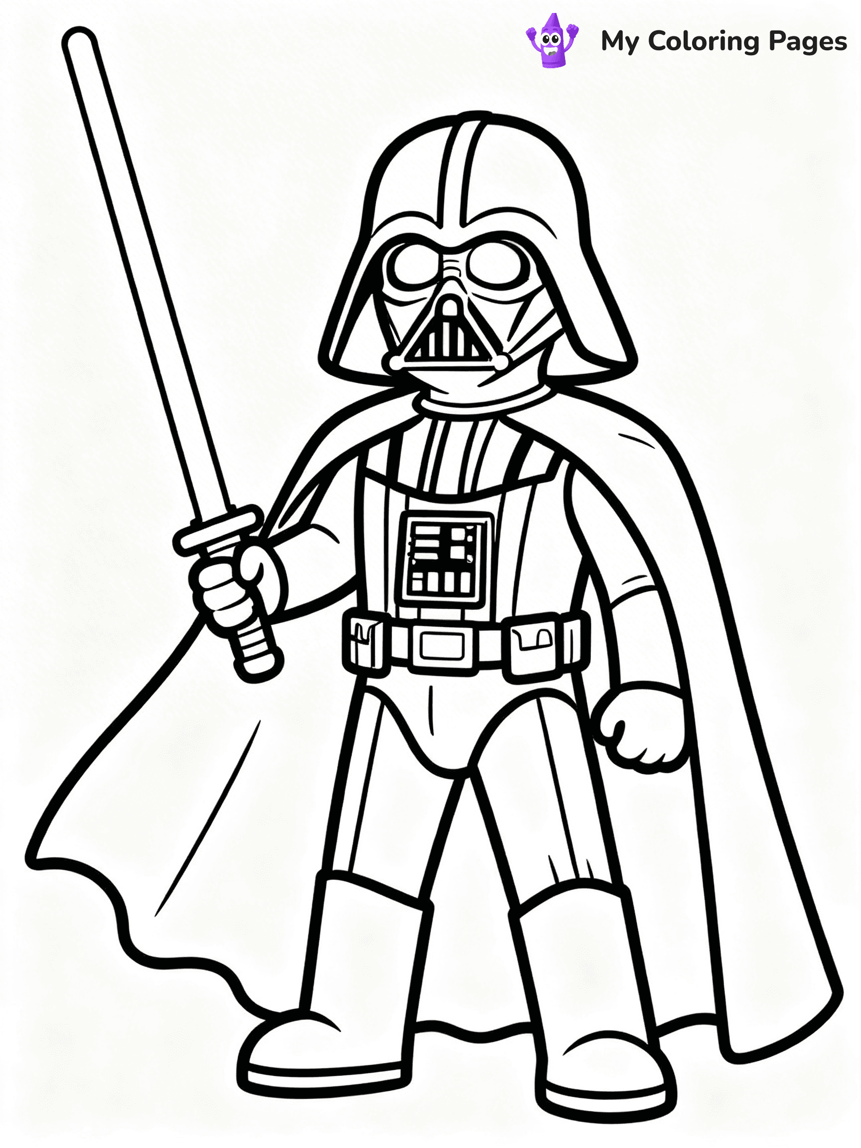 Luke Skywalker Coloring Pages - 20