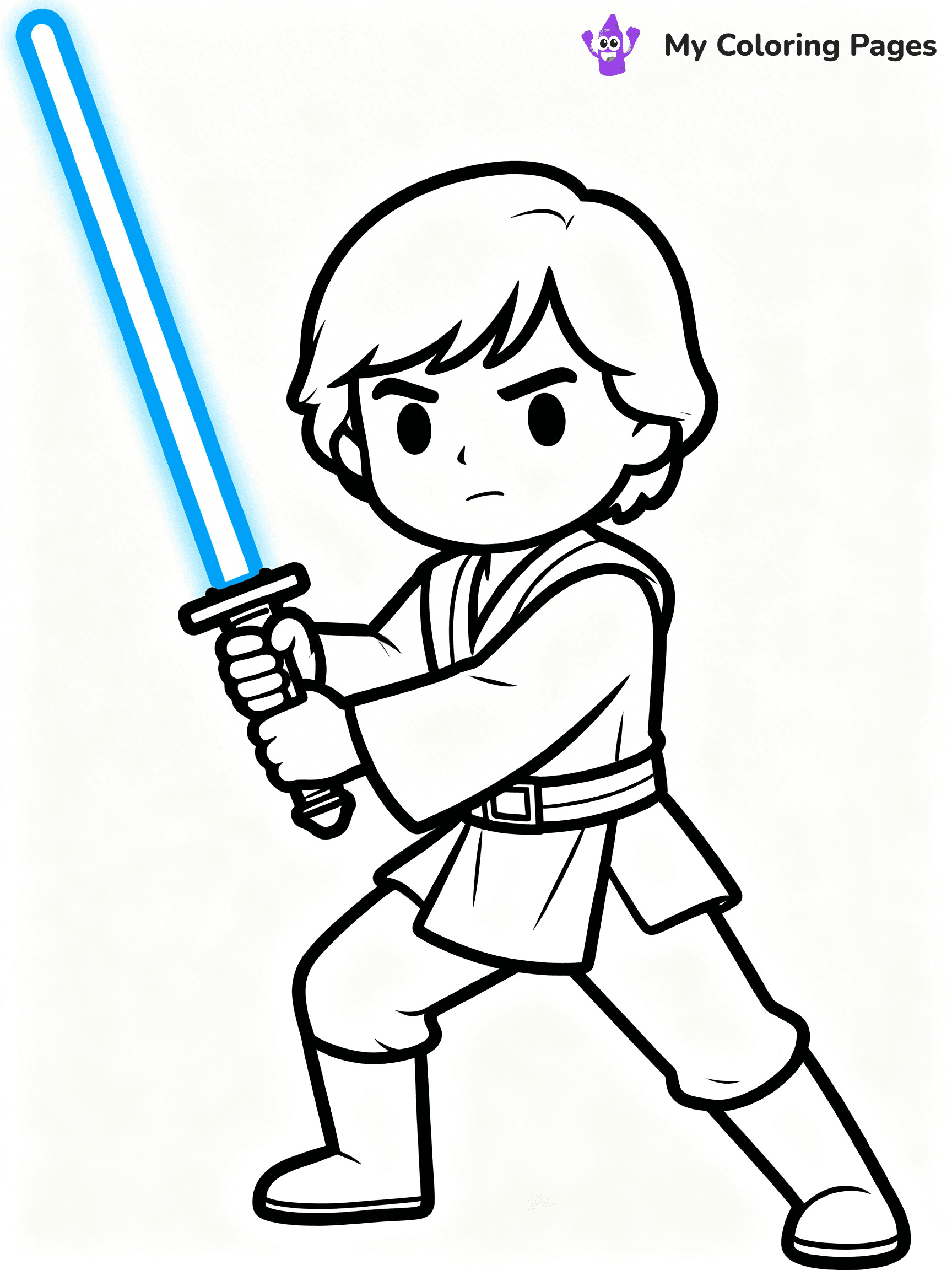 Luke Skywalker Coloring Pages - 5