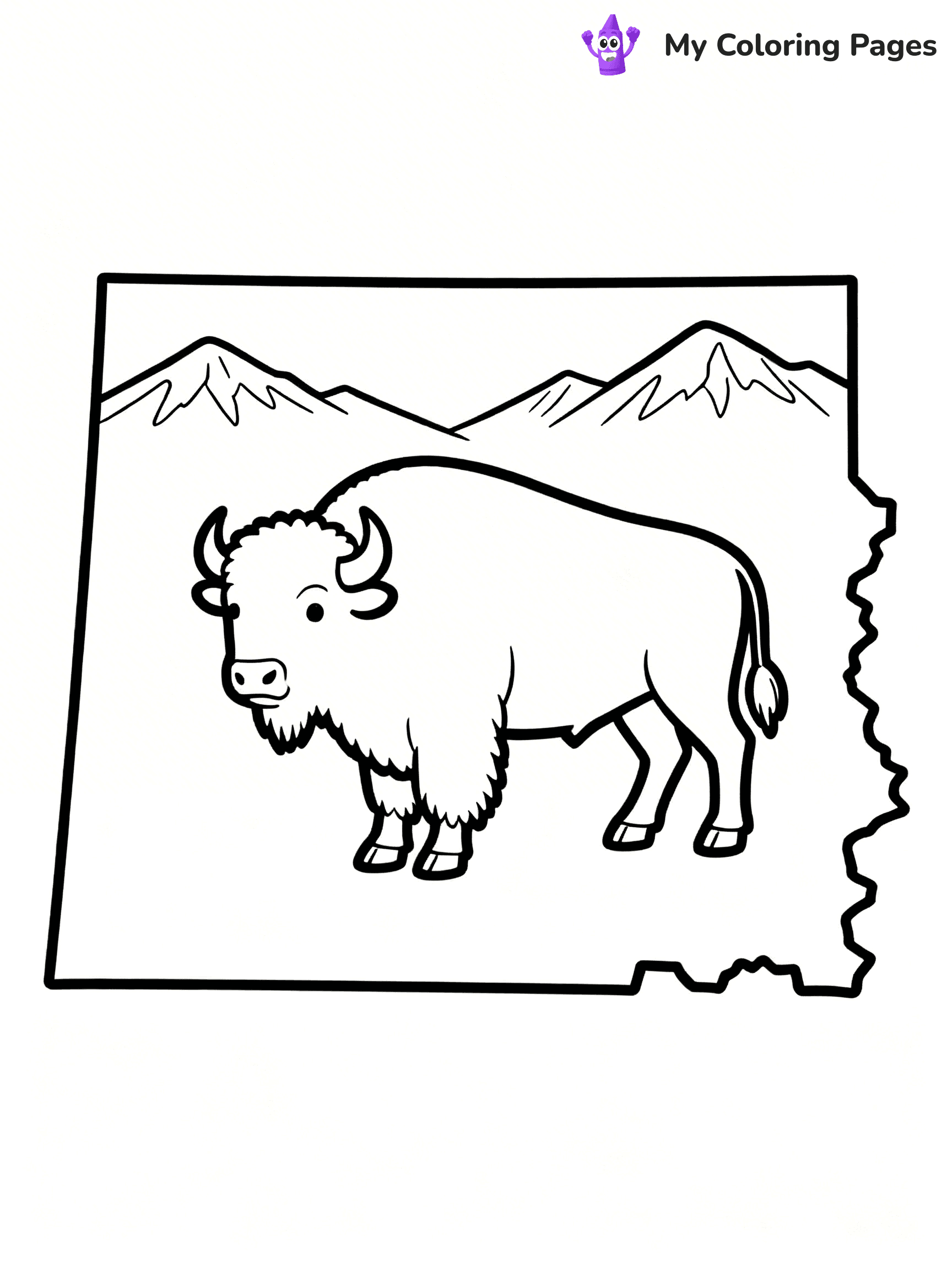 50 States Coloring Pages - 50