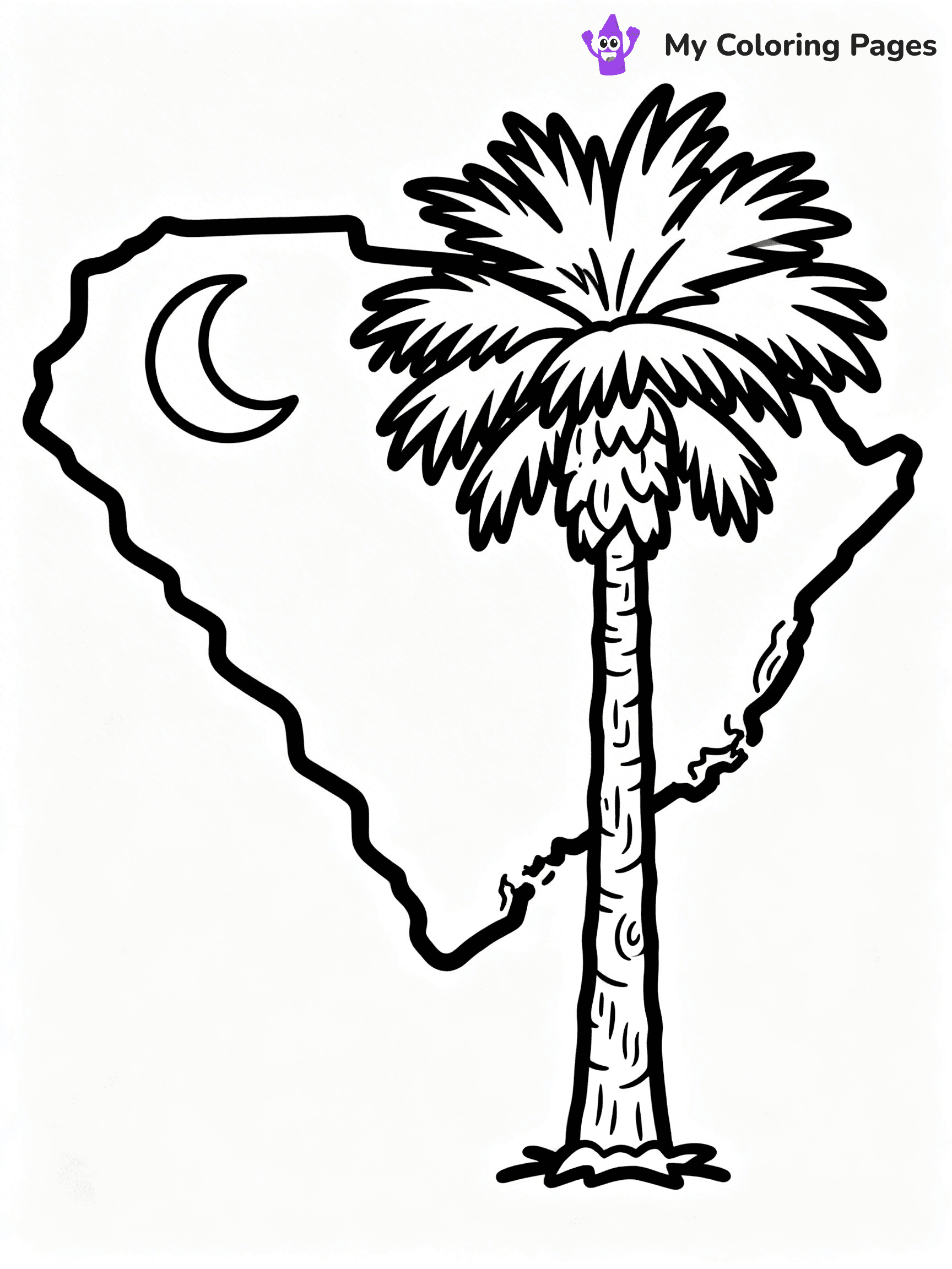 50 States Coloring Pages - 44